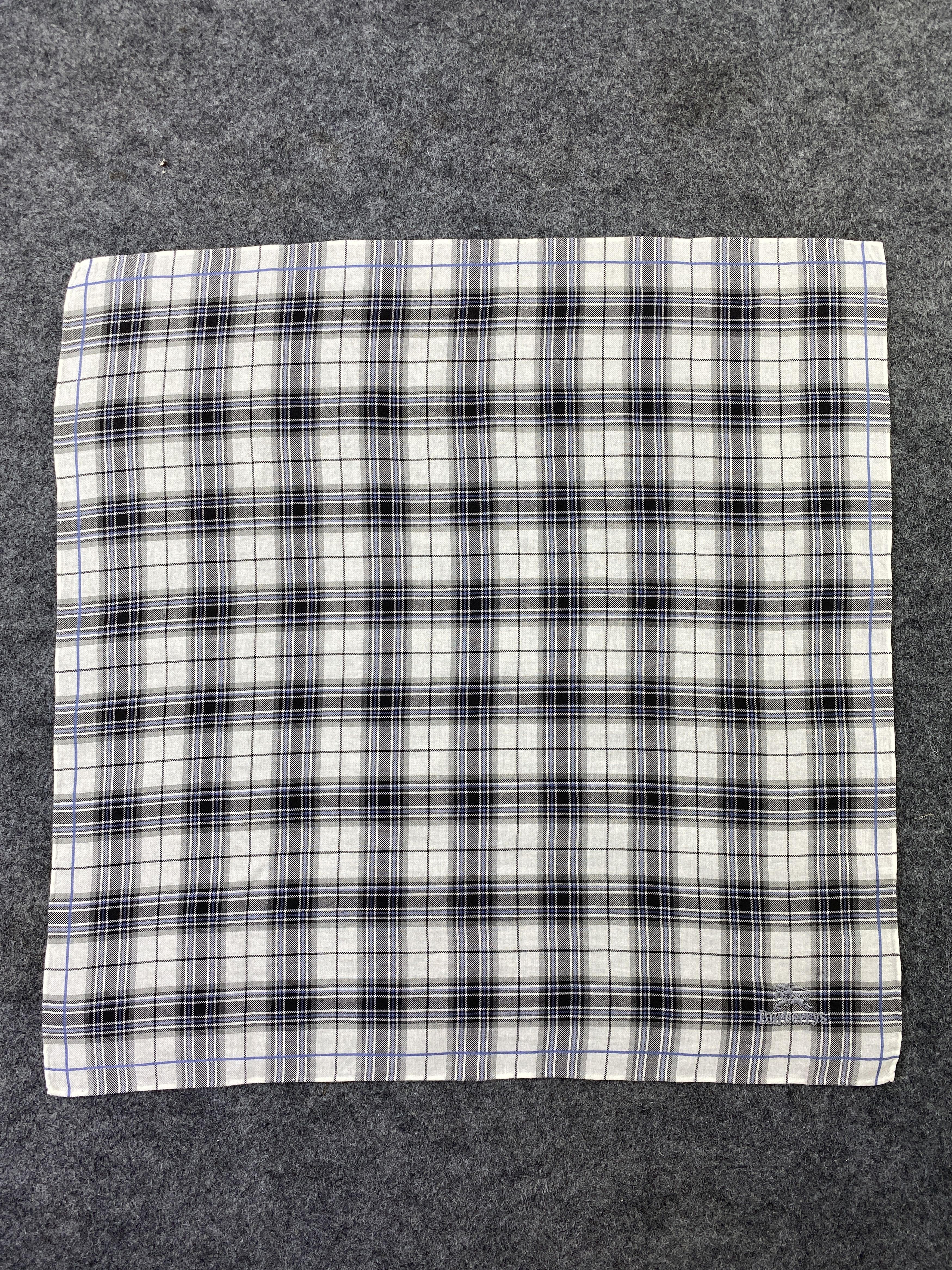 Burberry × Vintage Burberry Handkerchief / Bandana / Neckerchief-B178 Size ONE SIZE - 3 Thumbnail