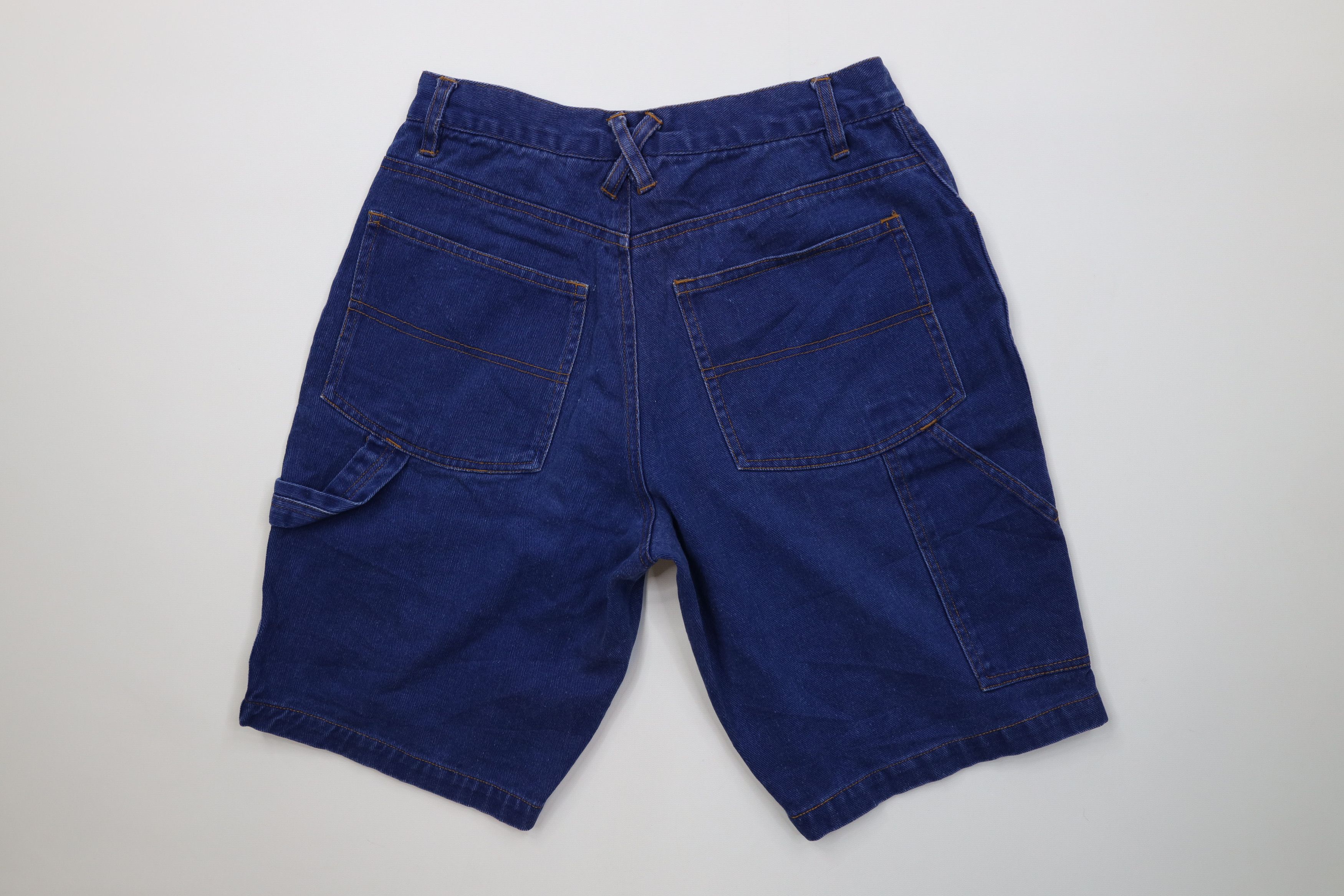 Disney Vintage 90s Disney Spell Out Mickey Mouse Denim Jean Shorts Size US 30 / EU 46 - 9 Thumbnail