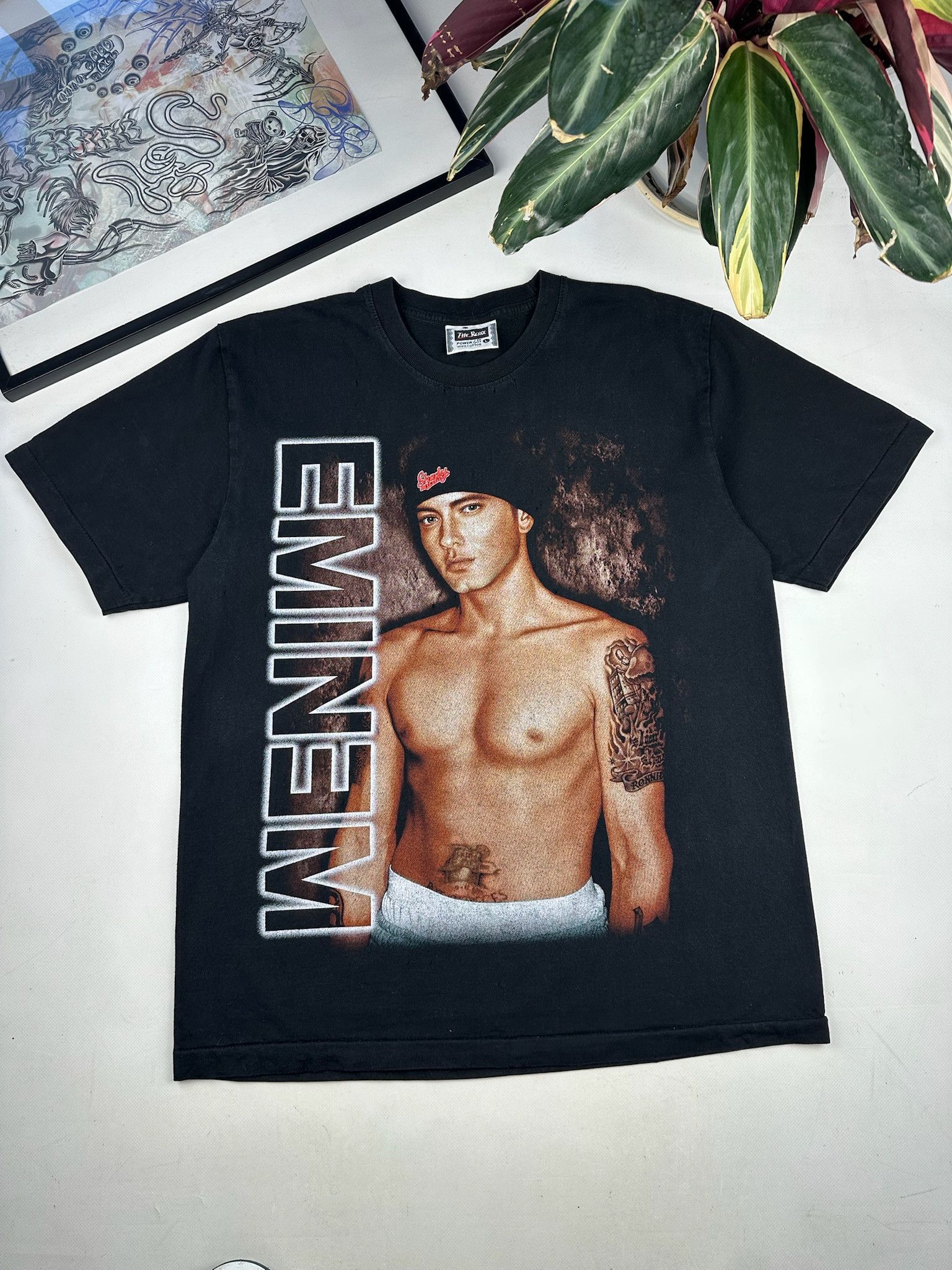 Eminem Vintage Eminem Rap Tee Graphic Rare 90s Size US L / EU 52-54 / 3 - 1 Thumbnail