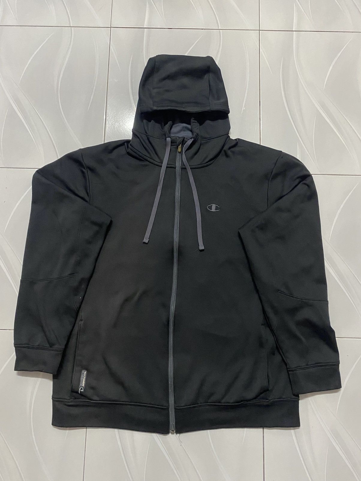 Champion Vintage Champion zip-up black hoodie #hoodie Size US L / EU 52-54 / 3 - 1 Thumbnail