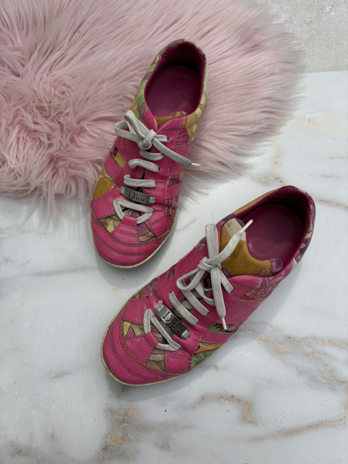 Dior y2k floral Dior shoes Size US 6.5 / IT 36.5 - 12 Thumbnail
