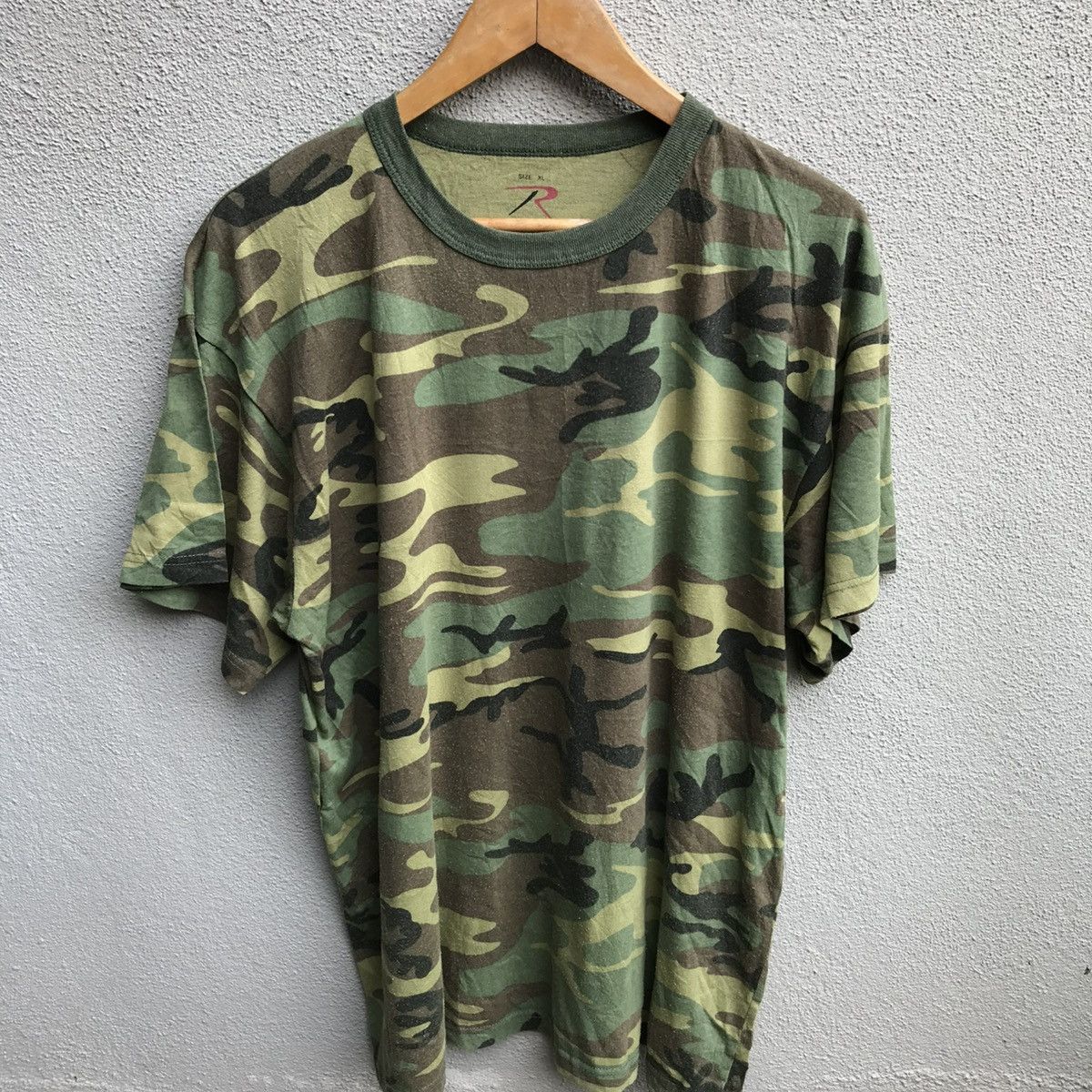 Vintage Vintage ARMY tee plain Size US XL / EU 56 / 4 - 1 Thumbnail