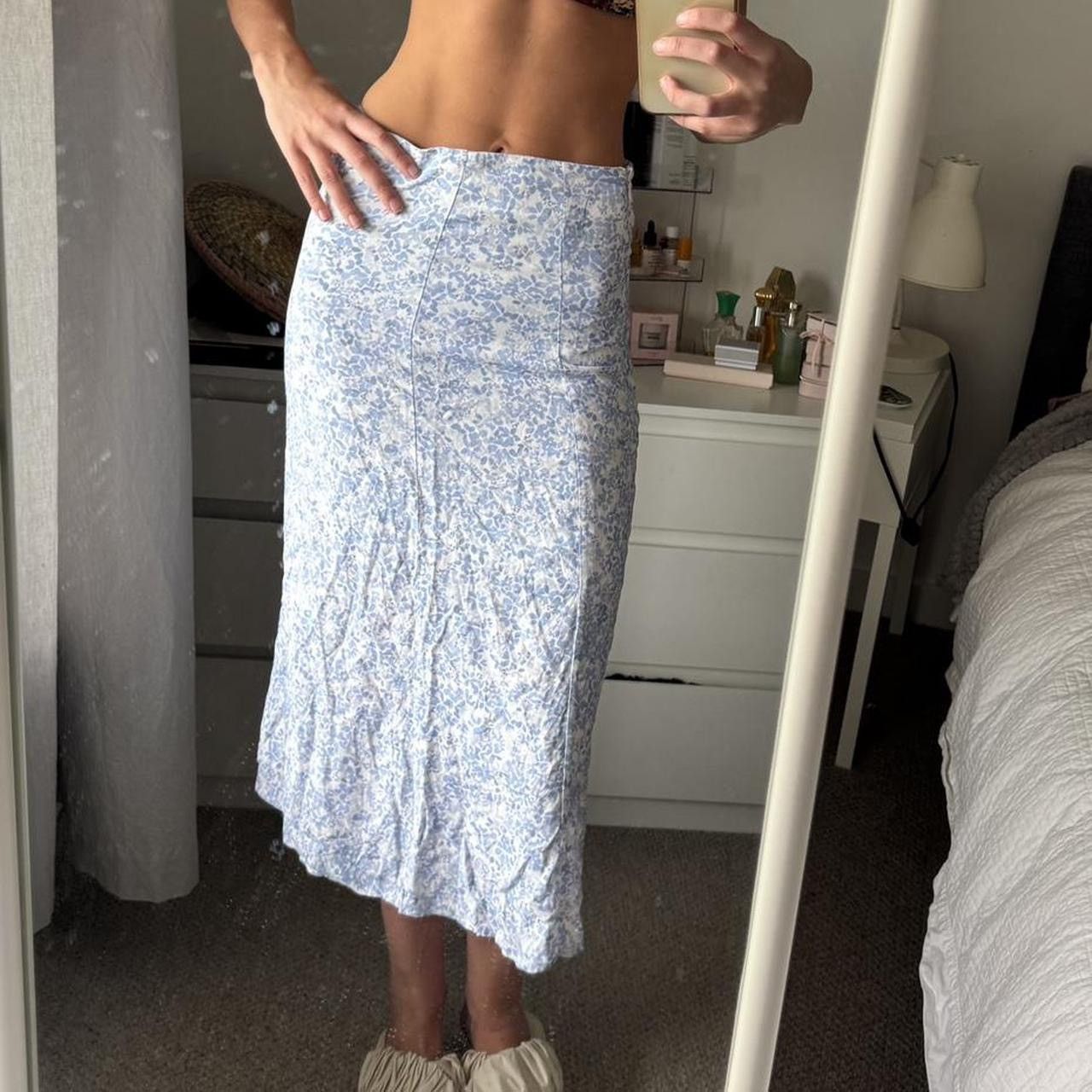 Other Kookaï Floral Maxi/Midi Skirt Size 34" / US 12 / IT 48 - 1 Thumbnail