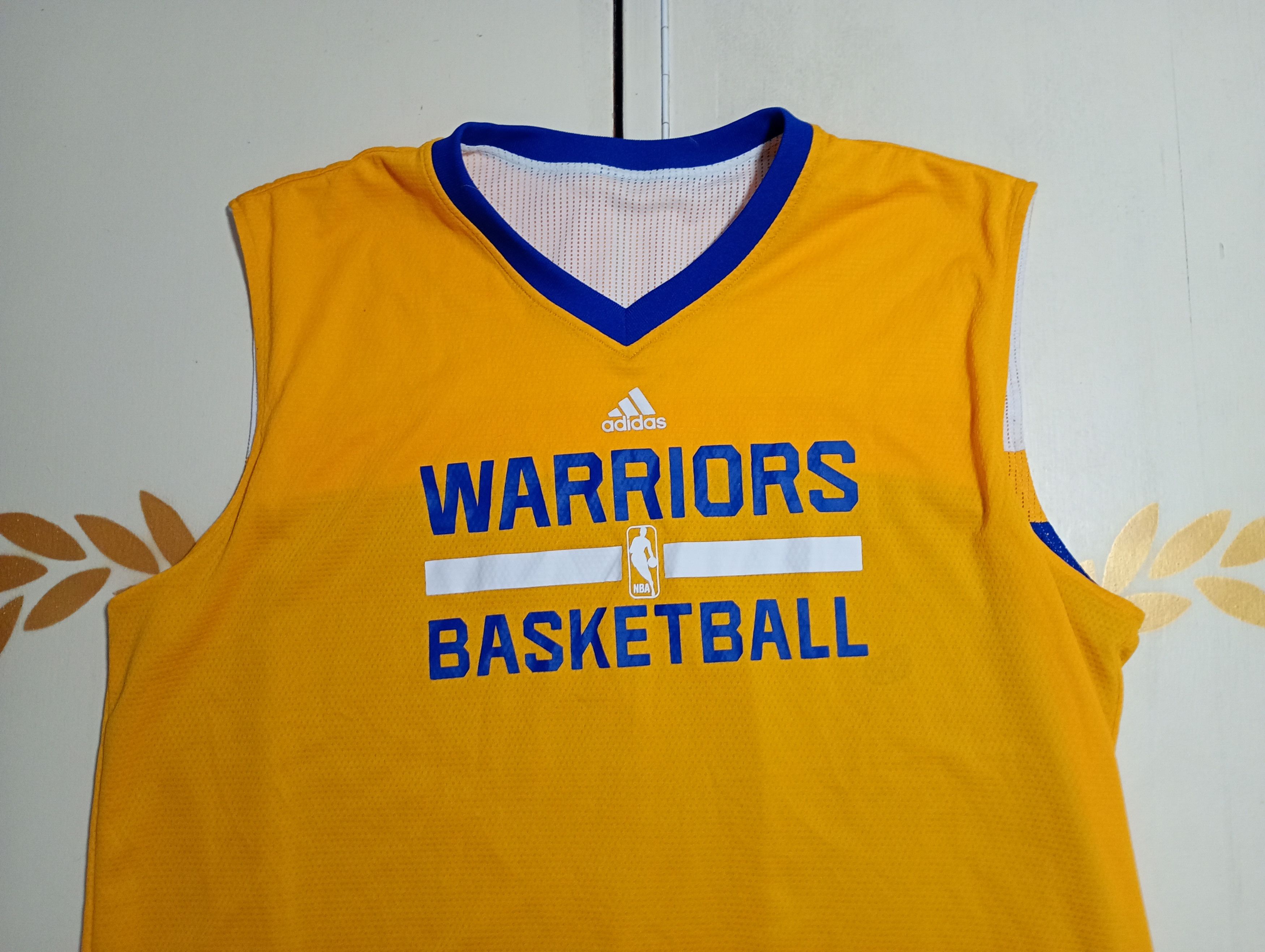 Adidas Adidas Golden State Warriors Reversible Jersey 2017 Size US XL / EU 56 / 4 - 4 Thumbnail