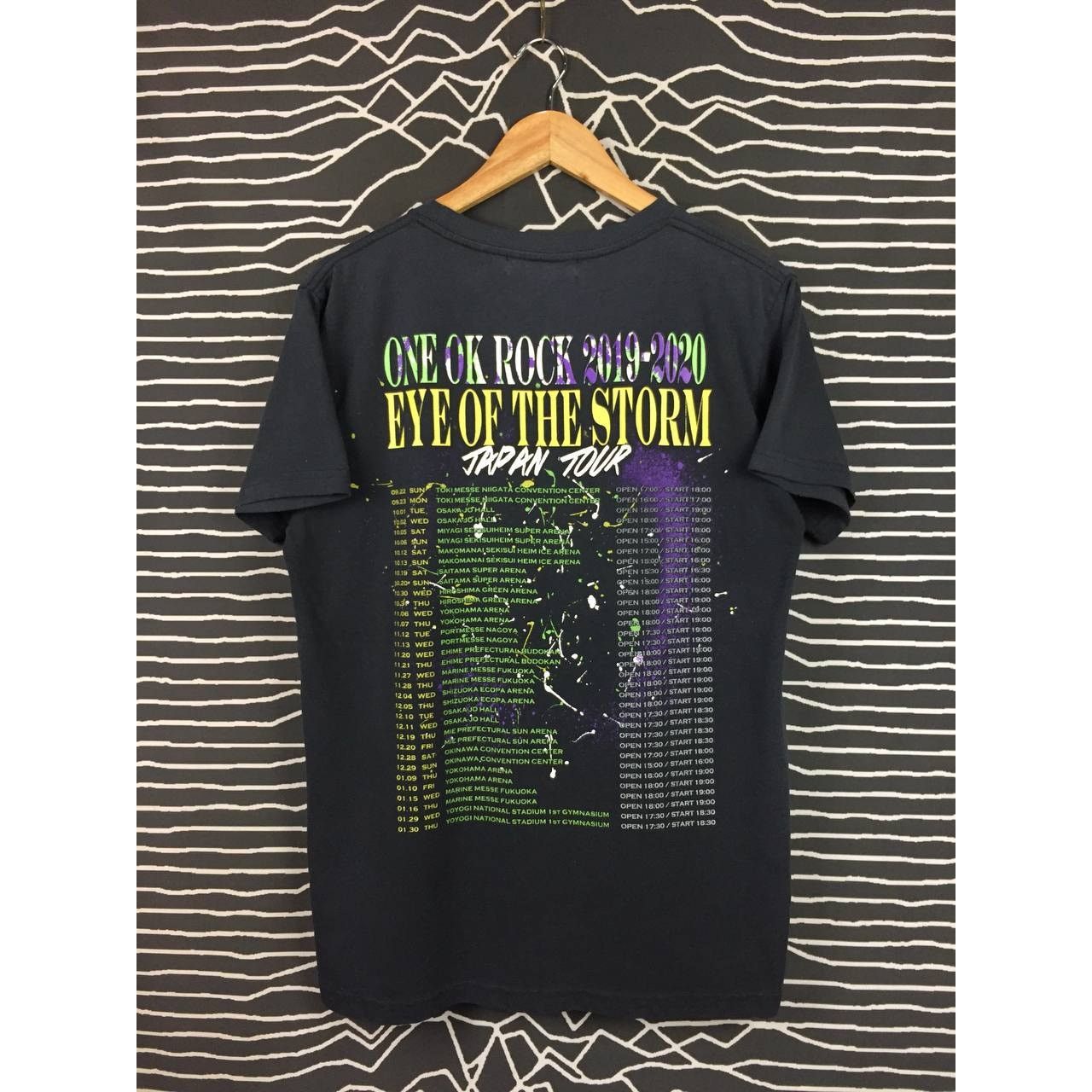 Band Tees × Japanese Brand × Vintage One Ok Rock Japanese Rock Band Eye Of The Storm Tour Tee Size US L / EU 52-54 / 3 - 8 Thumbnail