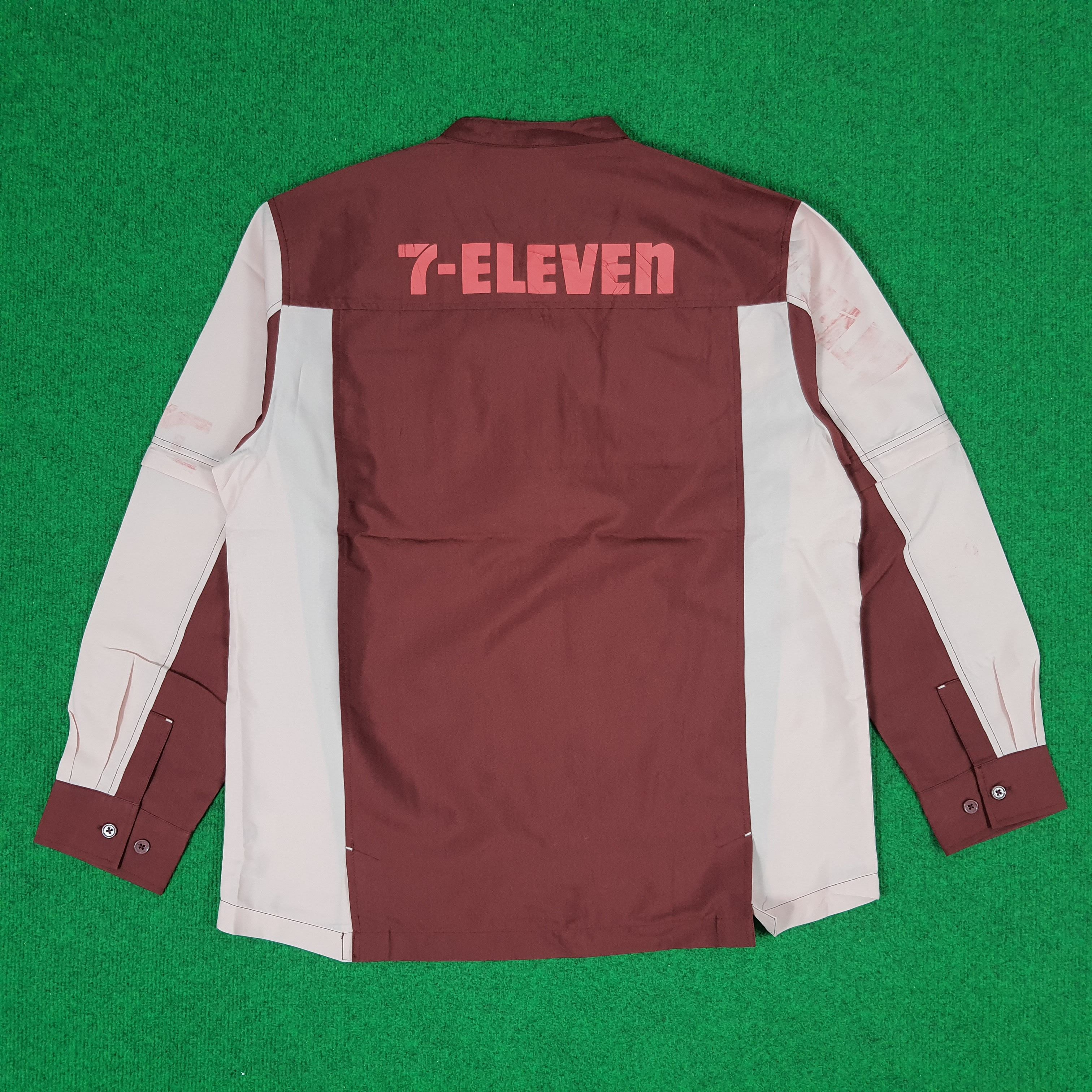 Japanese Brand × Vintage Vintage 7 Eleven Japanese Brand Staff Uniform Size US L / EU 52-54 / 3 - 3 Thumbnail
