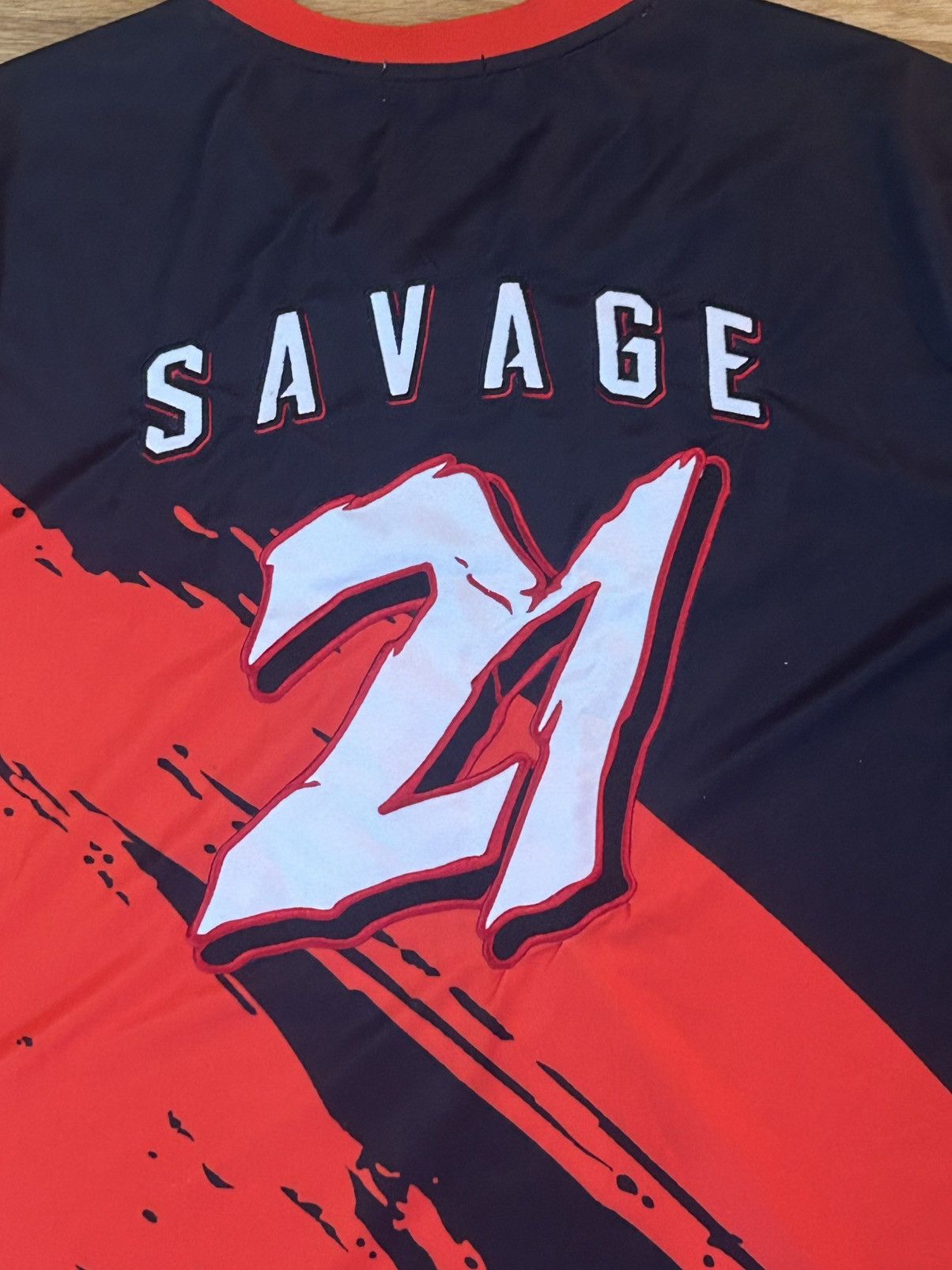 21 Savage 21 Savage X Bleacher Report soccer jersey XXL slaughter gang Size US XXL / EU 58 / 5 - 1 Thumbnail