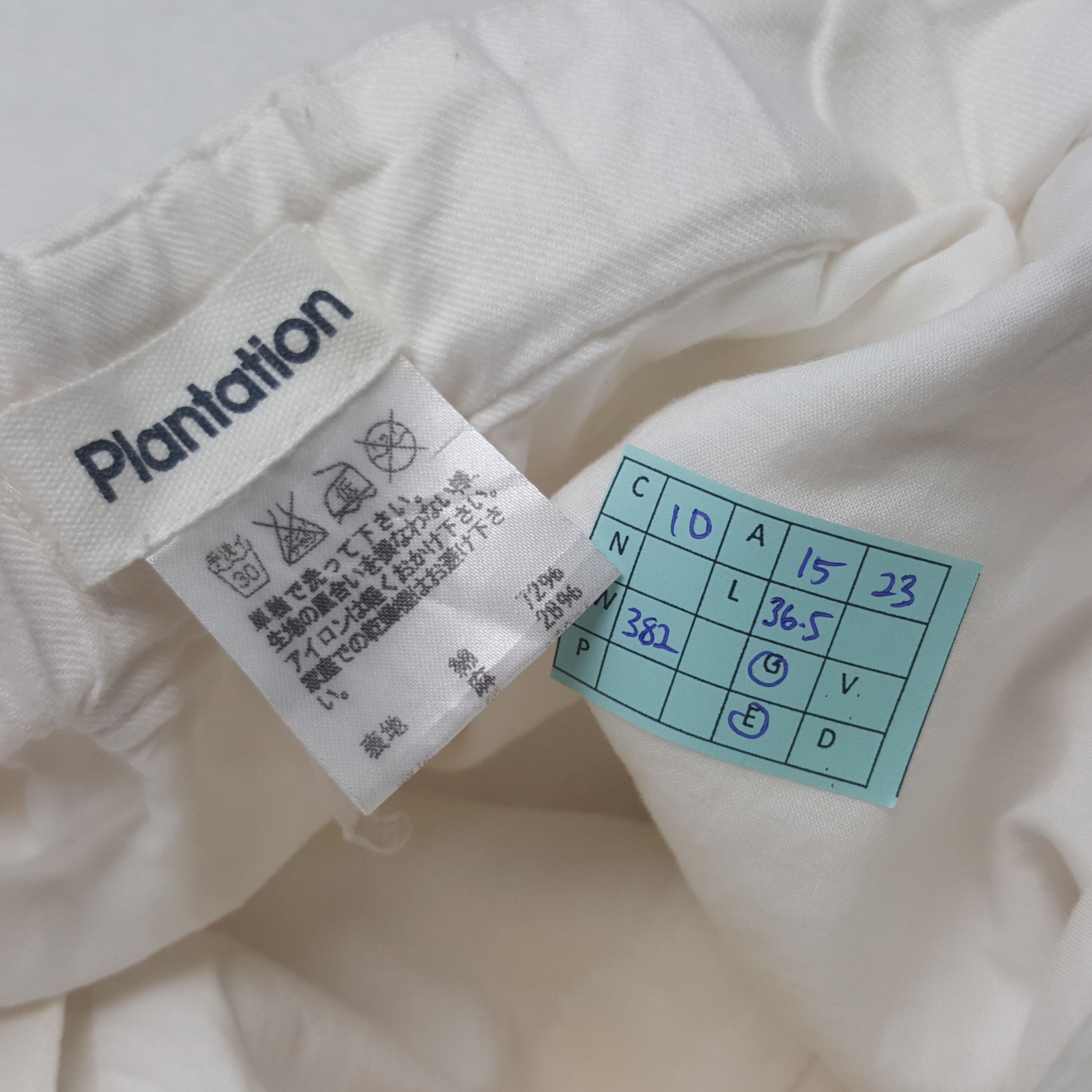 Issey Miyake Vintage Plantation by Issey Miyake Japanese White Pants Size US 30 / EU 46 - 14 Thumbnail