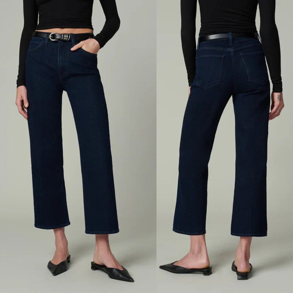 Joe's NWT New Joe's The Blake High Rise Crop Wide Leg Jeans in Do Size 26" / US 2 / IT 38 - 2 Thumbnail