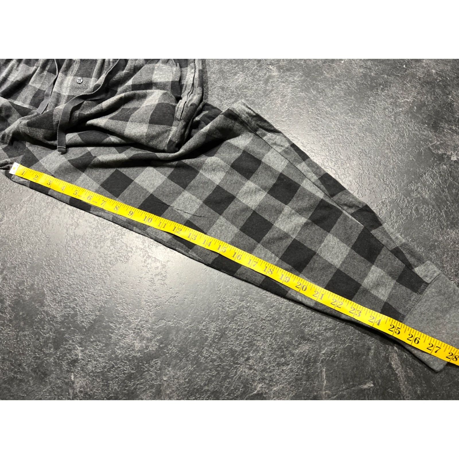 Polo Ralph Lauren Polo Ralph Lauren Sleepwear Pajama Pants Mens XL Gray Plaid Flannel Drawstring Pocket 100% Cotton Adult Regular Men Size US XL / EU 56 / 4 - 6 Thumbnail