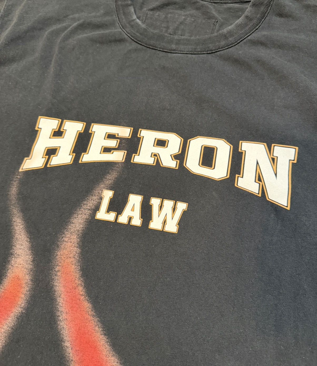 Heron Preston Heron Preston Law Flames T-Shirt Size US XXL / EU 58 / 5 - 3 Thumbnail
