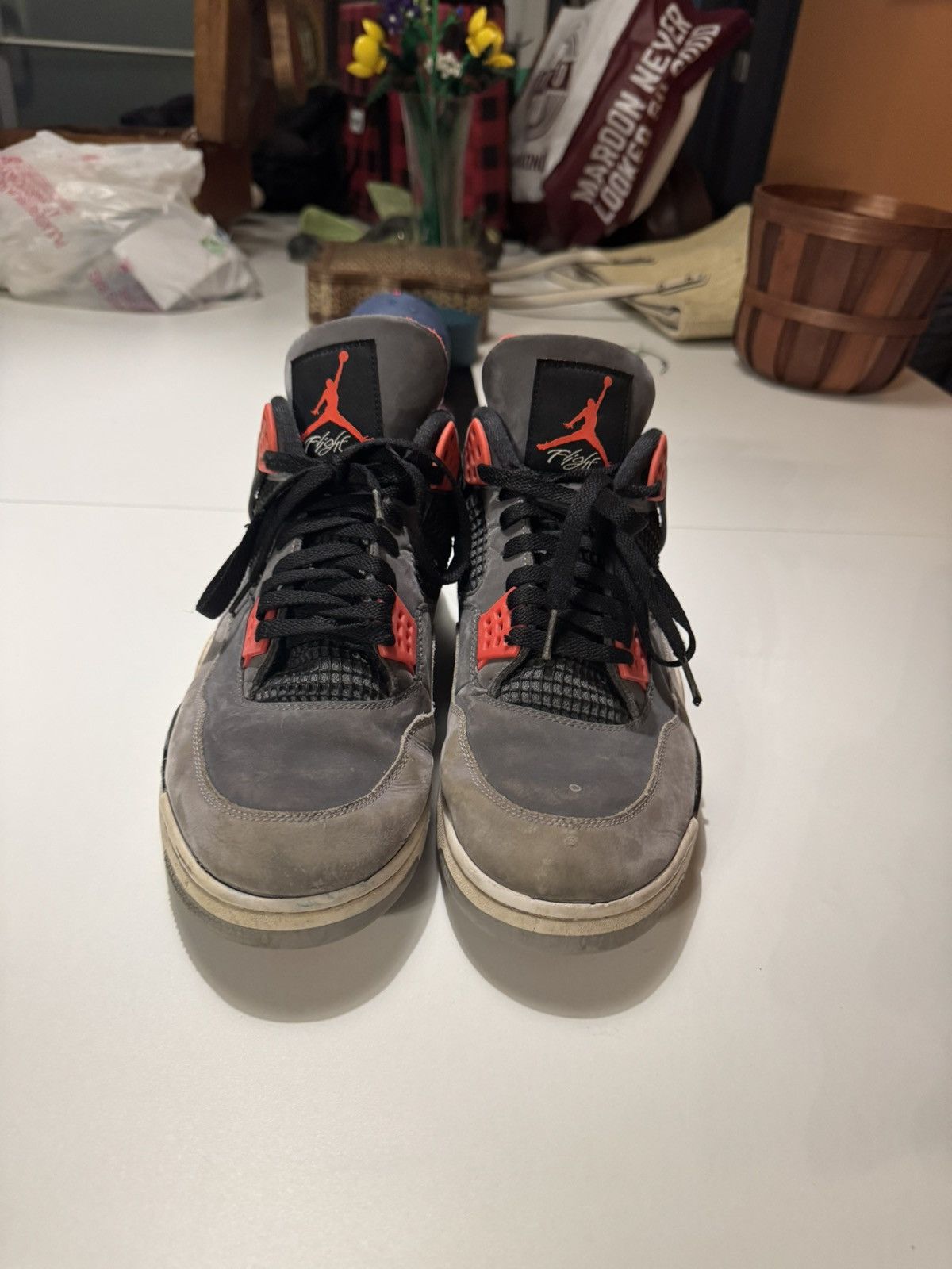 Nike Nike Air Jordan 4 Infrared Men’s Size 13 Size US 13 / EU 46 - 2 Thumbnail