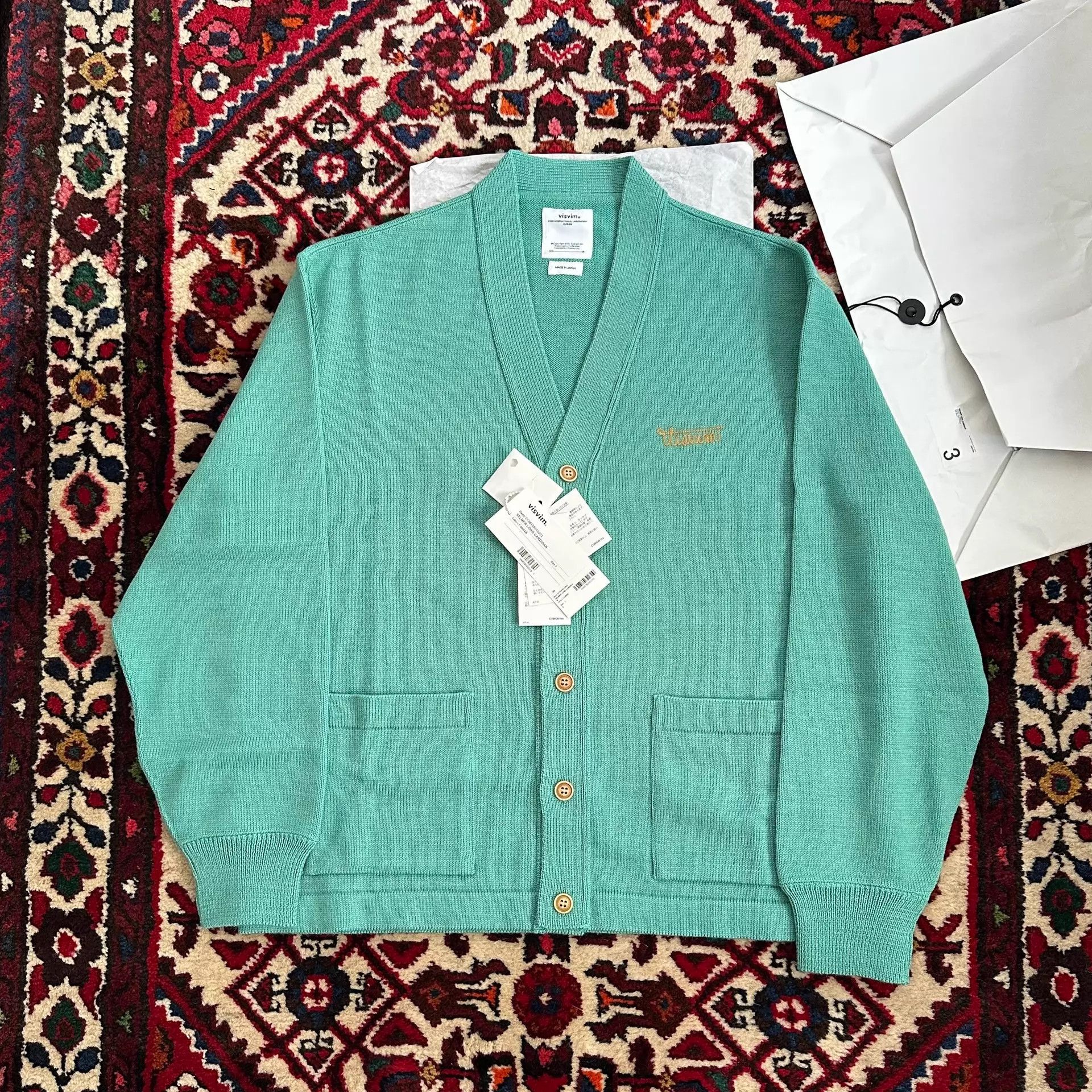 Visvim VISVIM 26SS SELMER LONG CARDIGAN WOOL Size 3 Size US L / EU 52-54 / 3 - 1 Thumbnail