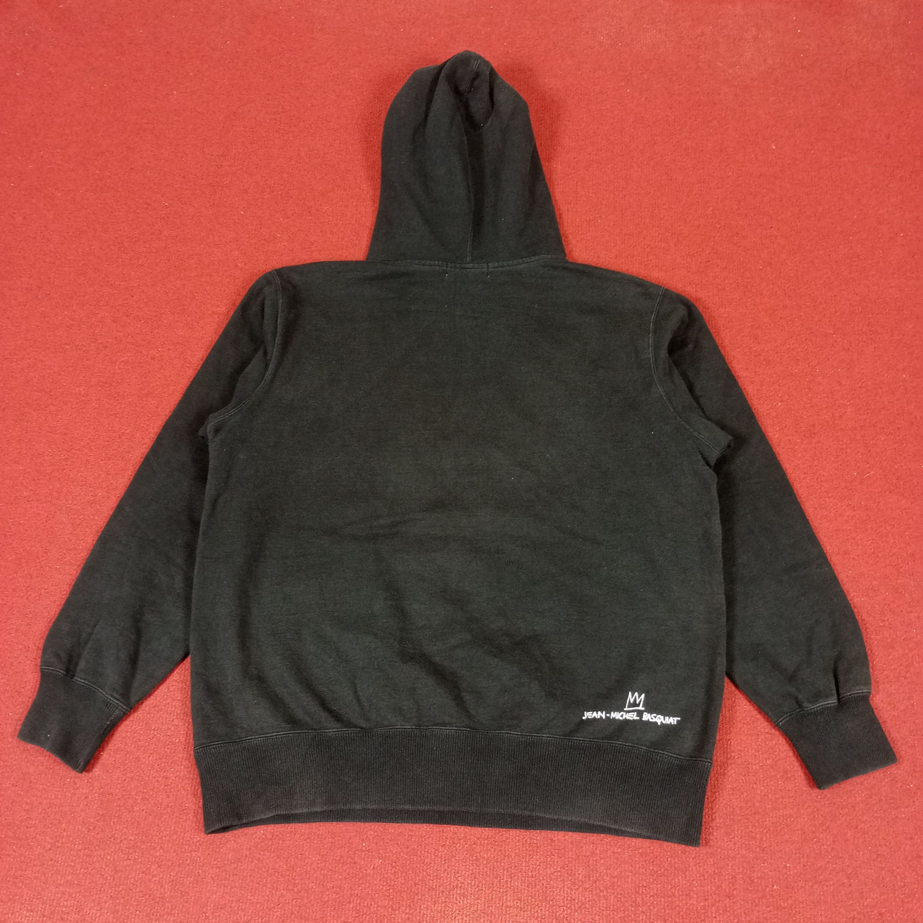 Japanese Brand × Jean-Michel Basquiat × Vintage Jean Michel Basquiat X Japanese Brand Streetwear Hoodies Size US M / EU 48-50 / 2 - 4 Thumbnail