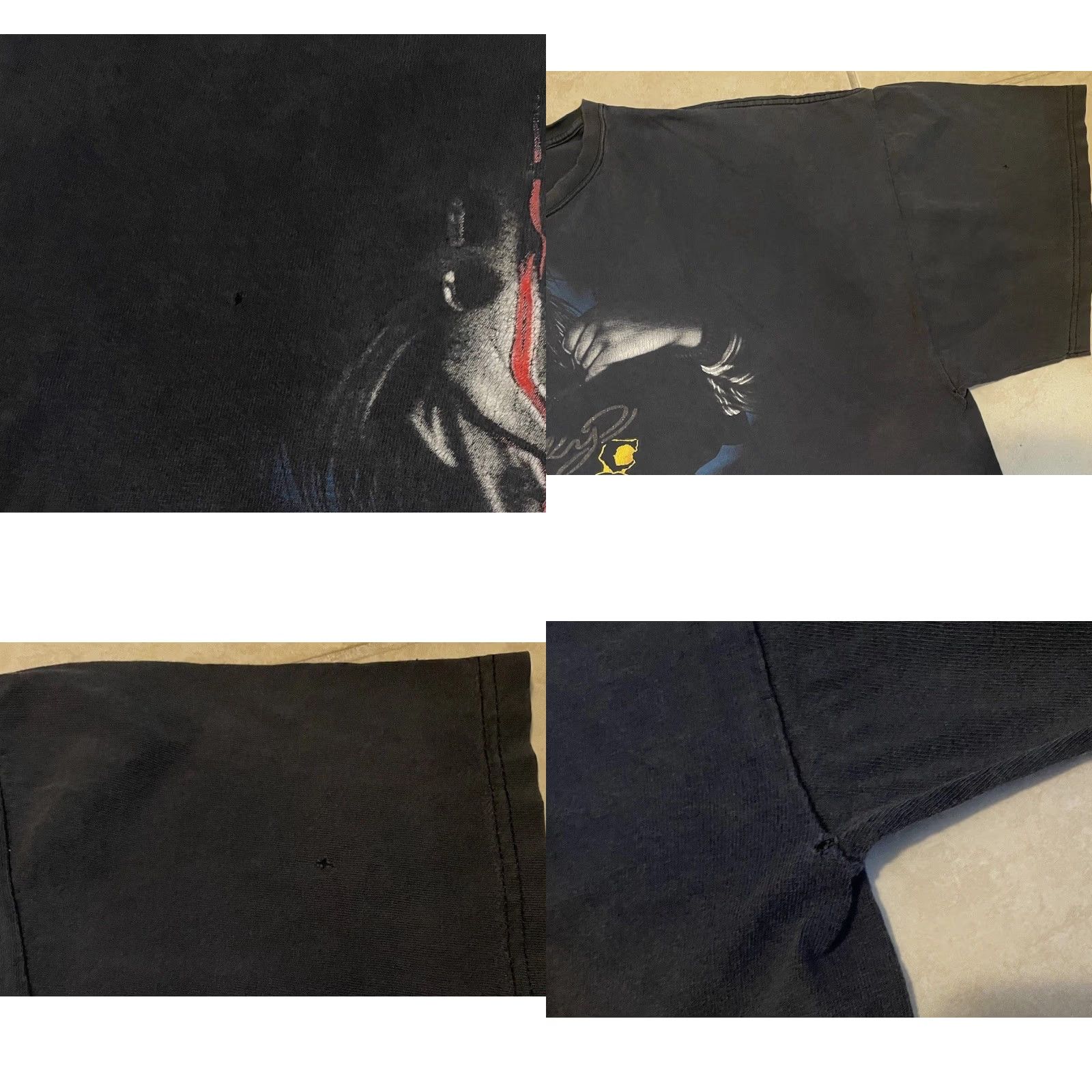 Vintage Vtg Chucky Faded Distress Shirt 3X Funny Grunge Ed Hardy Style Emo Movie 90s Y2K Size US XXL / EU 58 / 5 - 8 Thumbnail