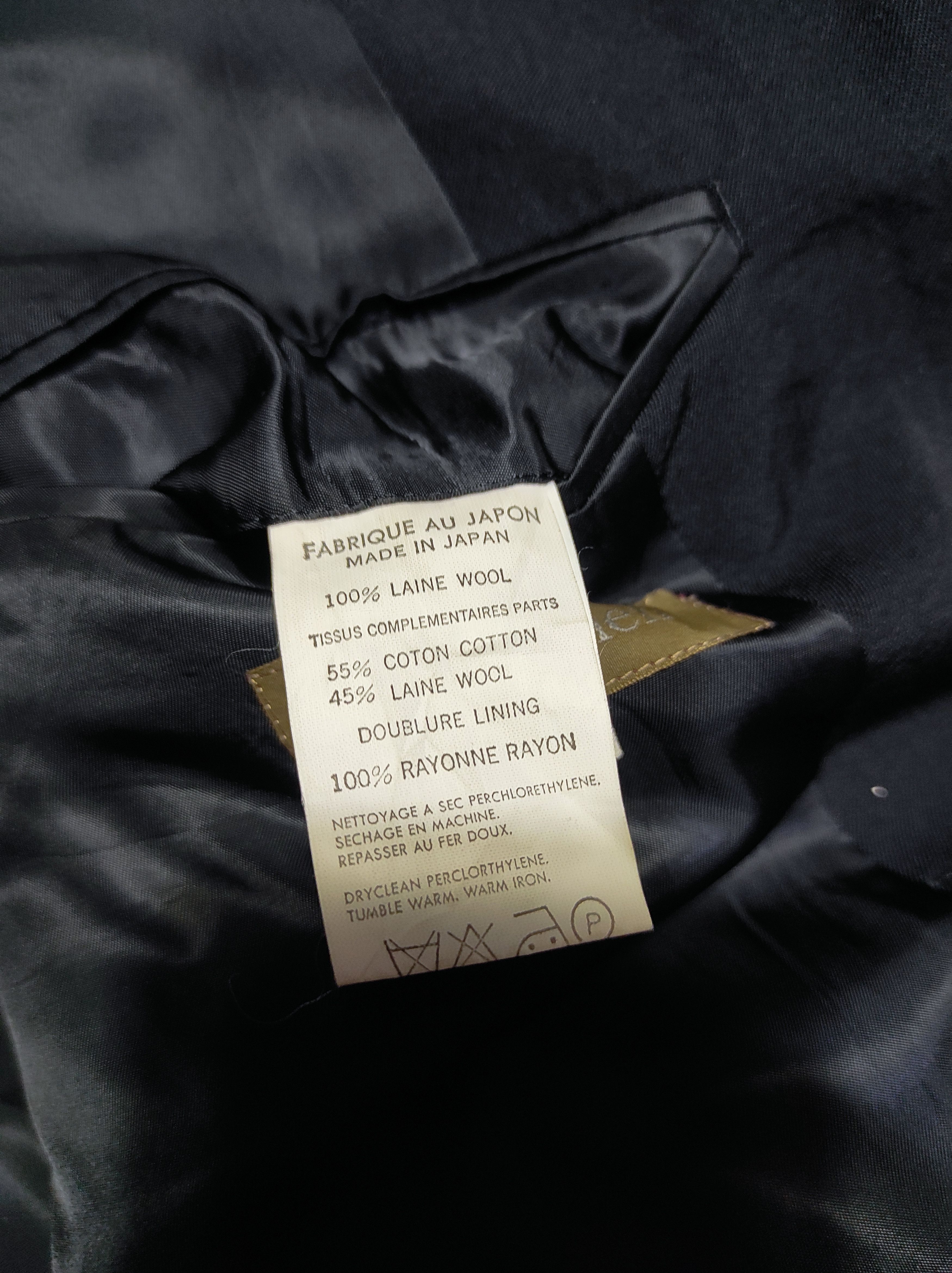 Yohji Yamamoto Y'S For men by Master Legend Yohji Yamamoto Blazers Size 46R - 7 Thumbnail