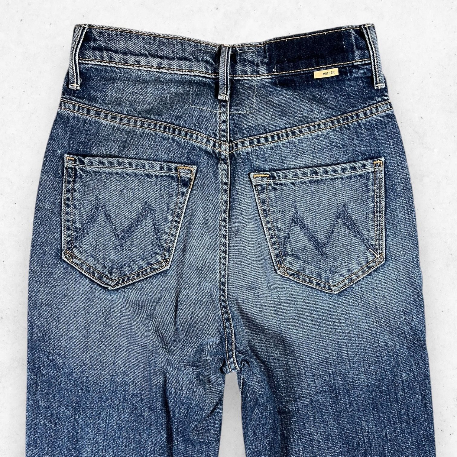 MOTHER Mother Superior The Dazzler Shift Crop Sin and Suffer Sz 25 Size 25" / US 0 / IT 36 - 7 Thumbnail