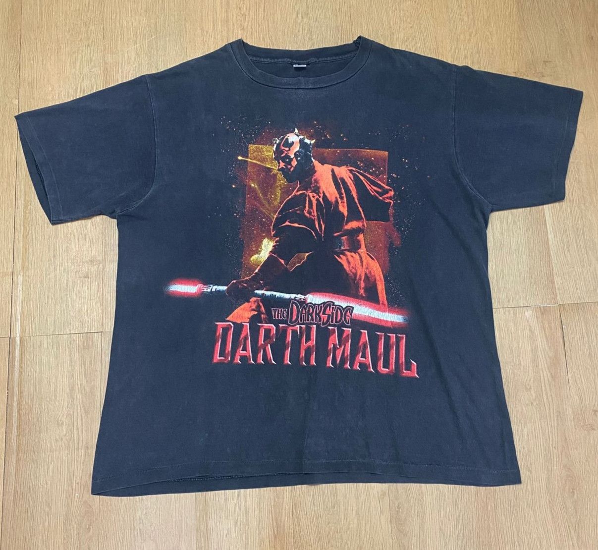 Vintage Vintage 80s Star Wars The Darkside Darth Maul Episode 1 Size US XL / EU 56 / 4 - 1 Thumbnail