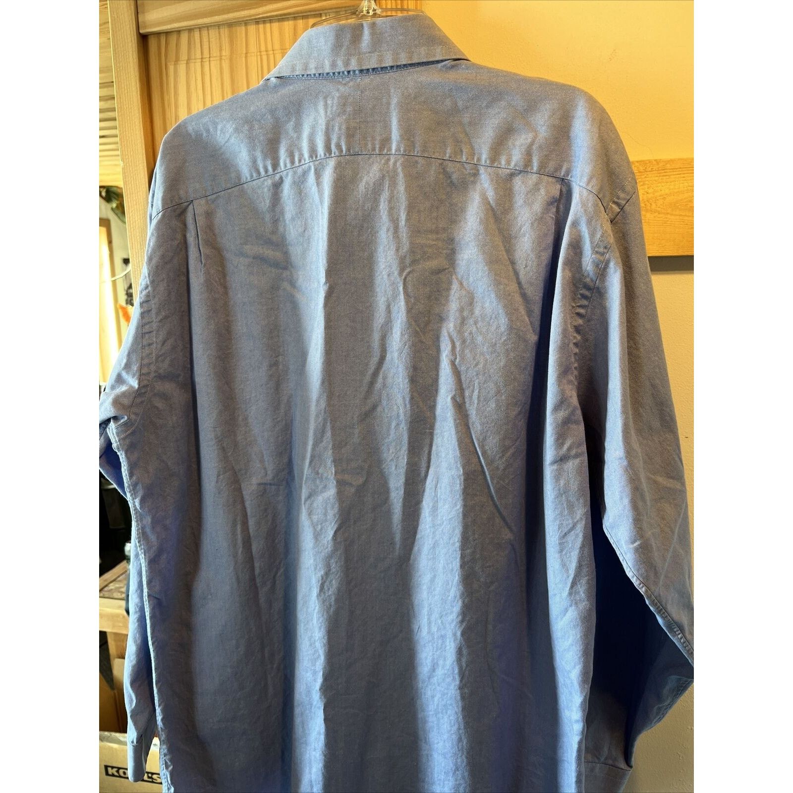 Daniel Cremieux Daniel Cremieux Men’s 16 35 blue LS cotton richard shirt Size US L / EU 52-54 / 3 - 11 Thumbnail