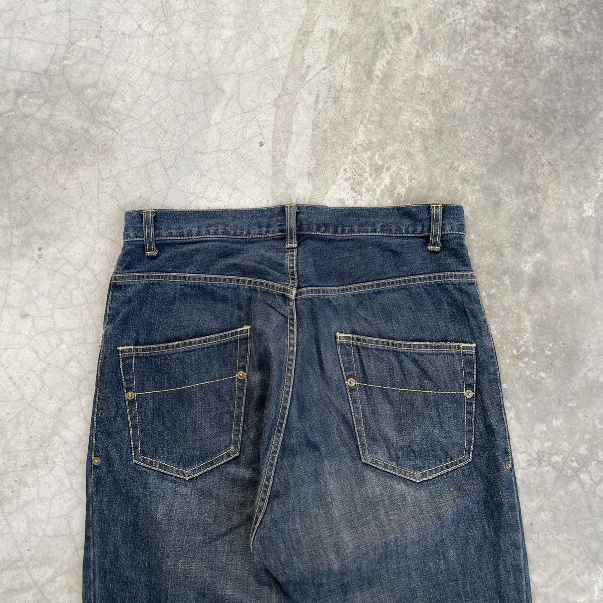 Frapbois Vintage Frapbois By Issey Miyake Denim Jeans Size US 33 - 7 Thumbnail