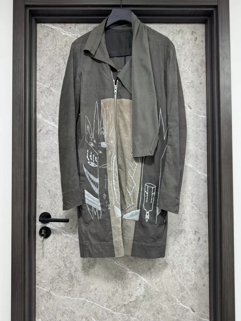 Rick Owens rick owens Ghostface Walking Show Windbreaker coat 2503-Nex Size US M / EU 48-50 / 2 - 2 Thumbnail