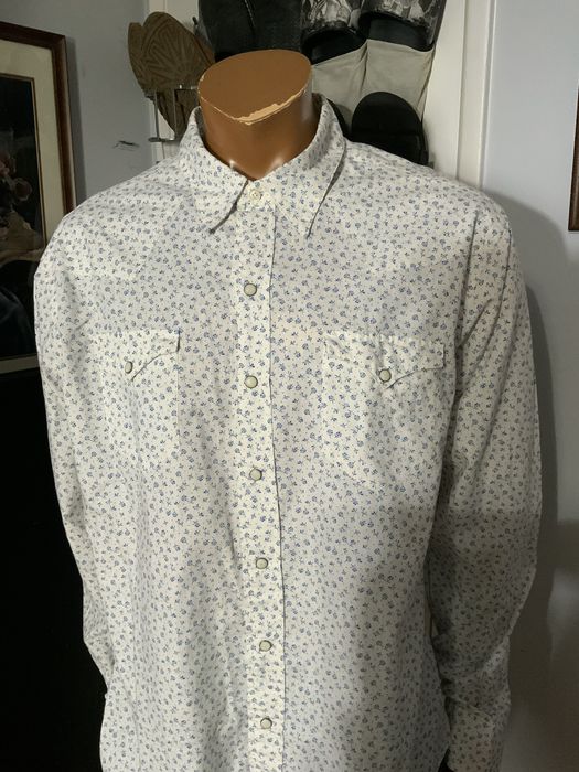 Polo Ralph Lauren Vintage Polo Ralph Lauren Pearl Snap Floral Western ...