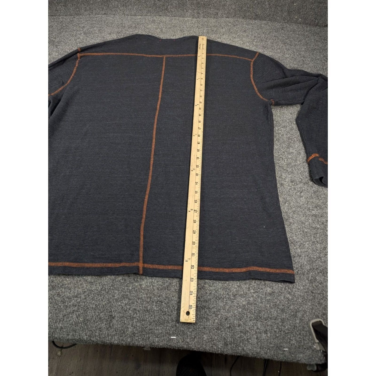 Vintage Agave Desperado - Thermal Long Sleeve Shirt 2XL Cotton - USA Knit Size US XXL / EU 58 / 5 - 5 Thumbnail