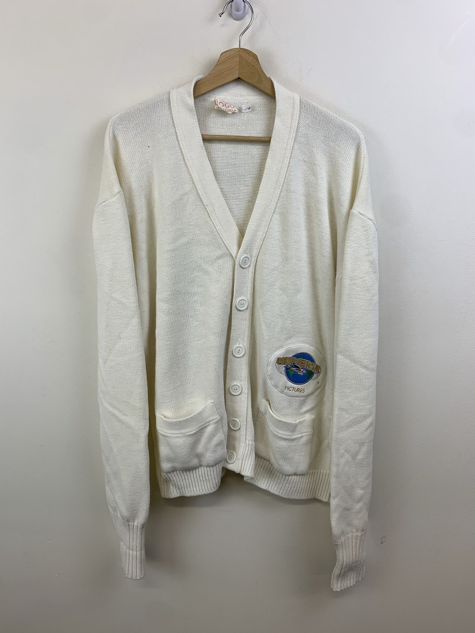 Other Vintage 1990s Universal Studios Knit Cardgan Size L Size US L / EU 52-54 / 3 - 1 Thumbnail