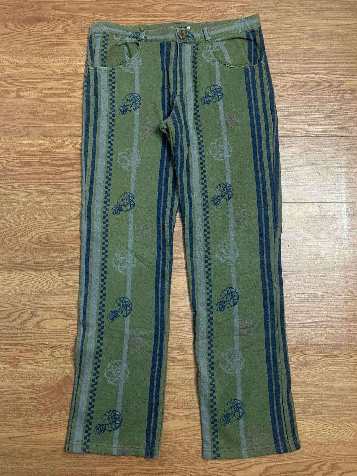 Undercover Undercover AW01 D.A.V.F Futura Design Pants Size US 32 / EU 48 - 1 Thumbnail