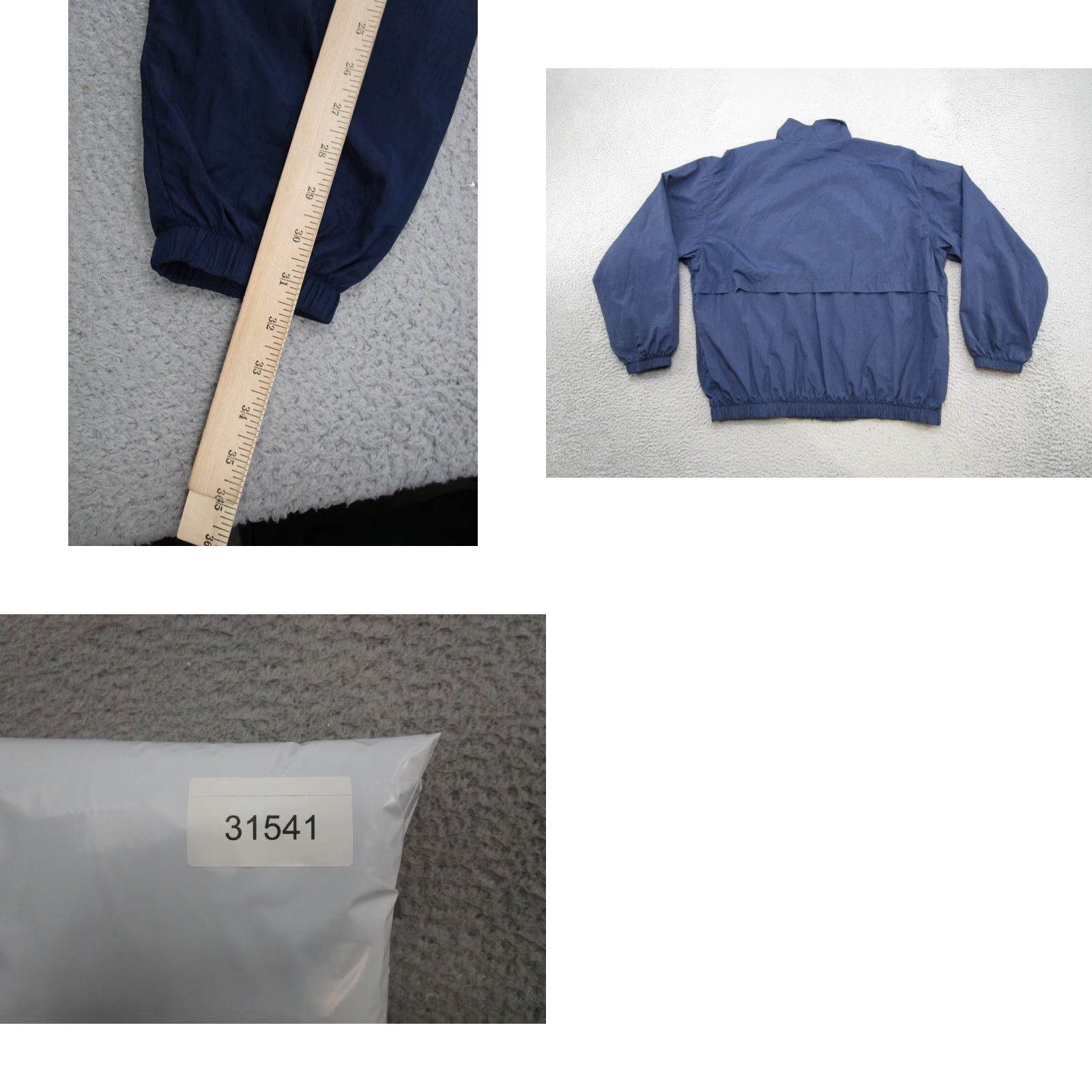 Nike VINTAGE Nike Blue Nylon Full Zip White Tag Windbreaker Jacket Mens Size L 90s Size US L / EU 52-54 / 3 - 8 Thumbnail