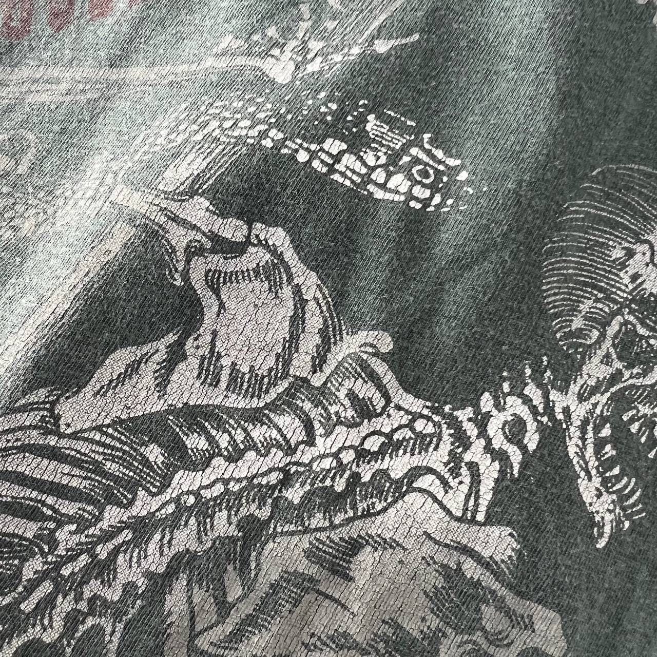 Band Tees Behemoth Garment Dued Metall Skeleton Gothic Rock Satanist Size US XL / EU 56 / 4 - 5 Thumbnail