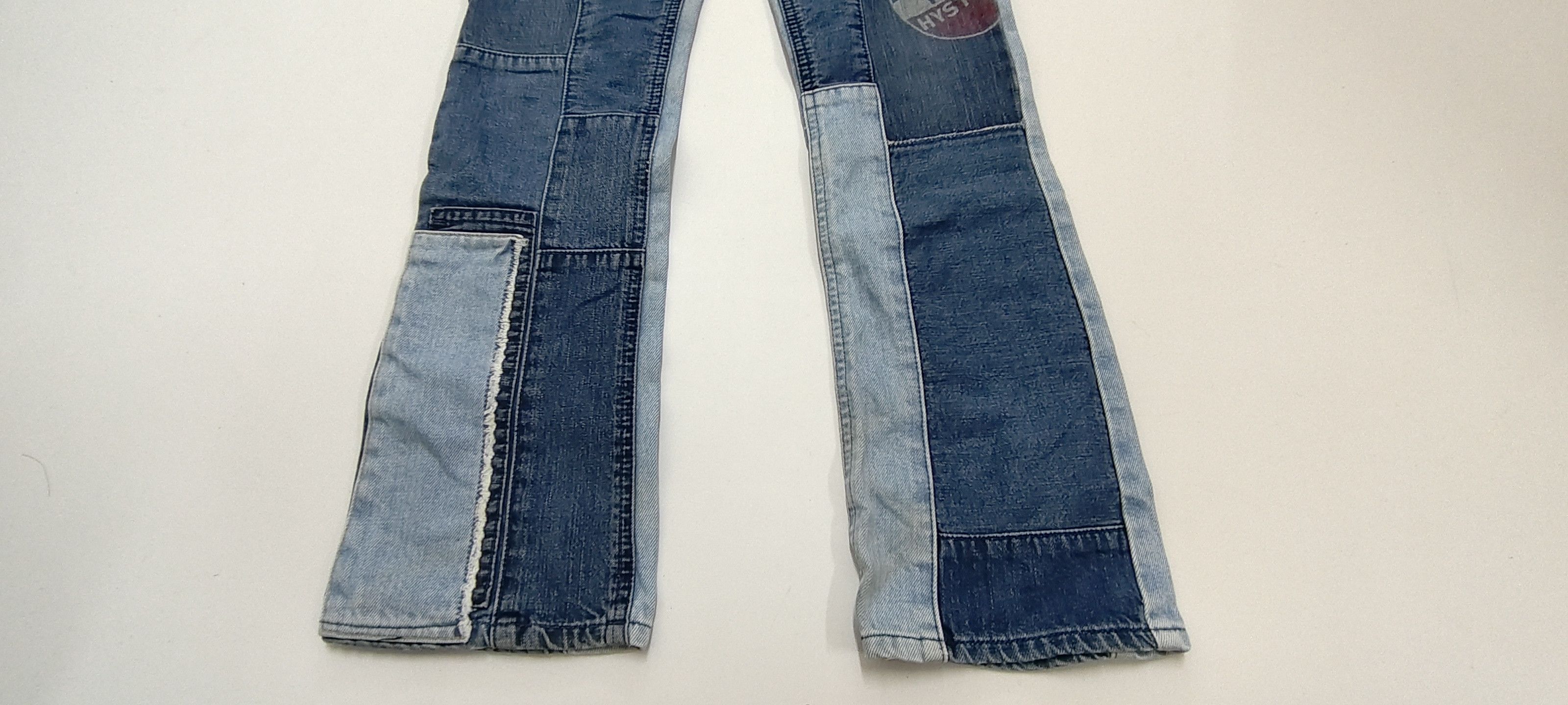 Issey Miyake Hysteric Glamour Patchwork Flare Jeans #P1 Size US 32 / EU 48 - 4 Thumbnail