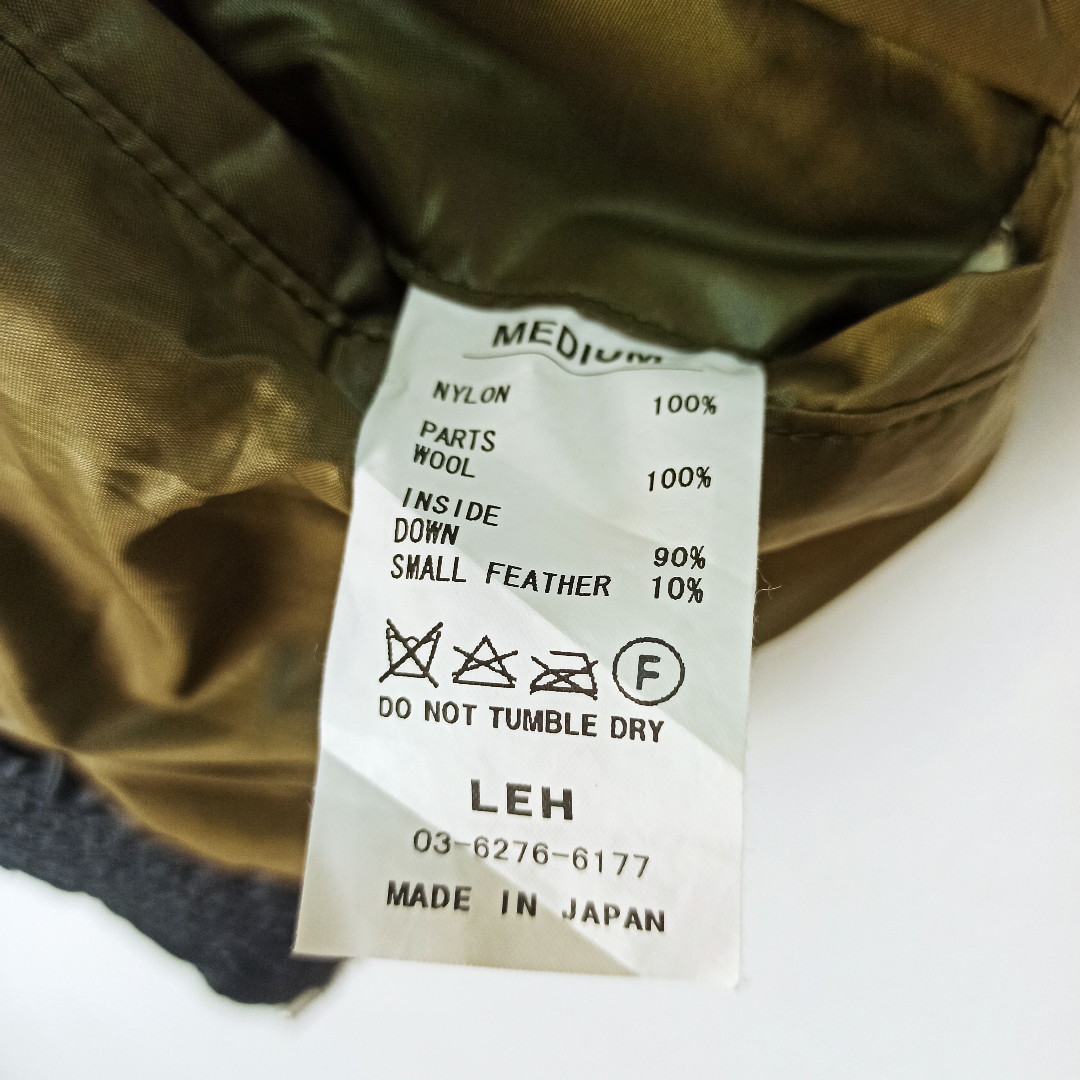 If Six Was Nine Rare LEH Hoodie Puffer reversible Jacket Japanese Brand Size US M / EU 48-50 / 2 - 10 Thumbnail