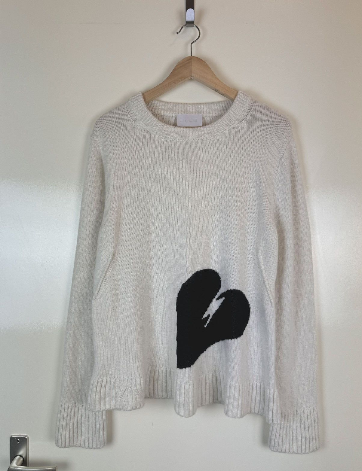 Zadig & Voltaire Zadig Voltaire cashmere printed sweater oversize pullover L Size L / US 10 / IT 46 - 1 Thumbnail