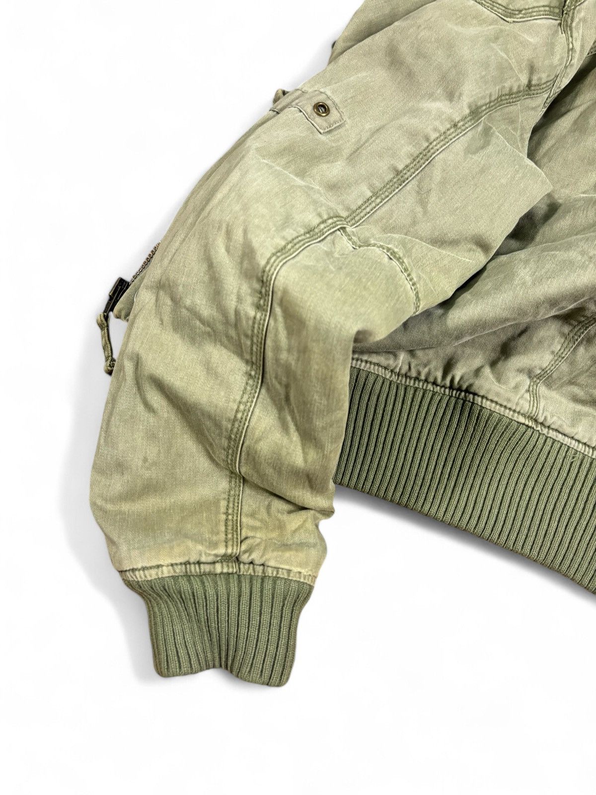 Vintage Cropped Bomber jacket Size M / US 6-8 / IT 42-44 - 6 Thumbnail