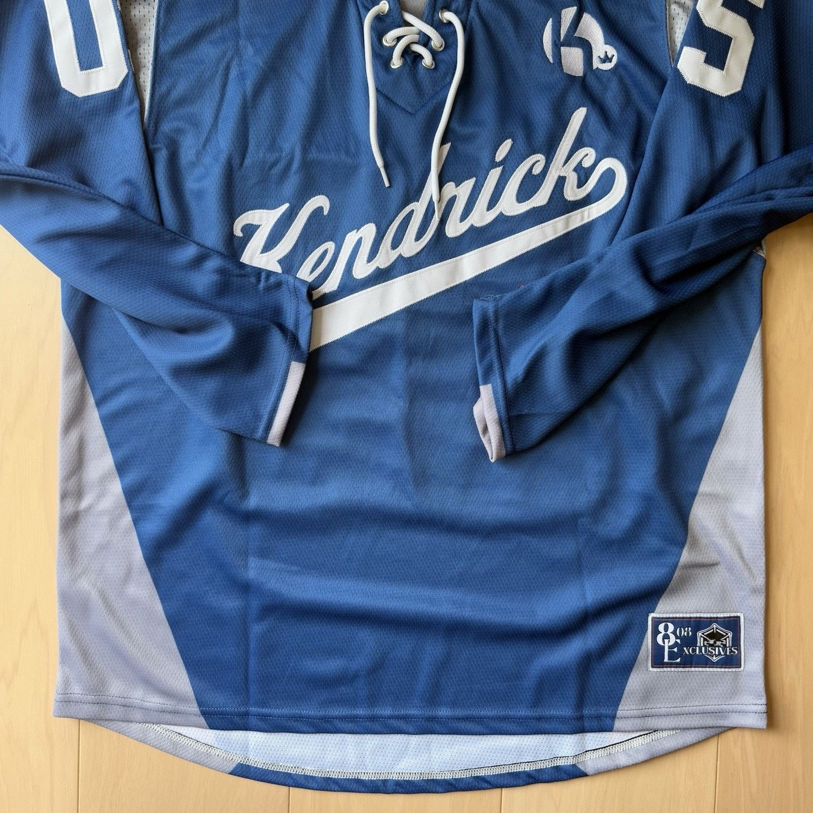 NHL Kendrick Lamar Hockey Jersey Medium Blue Elev808 Designs Size US M / EU 48-50 / 2 - 4 Thumbnail