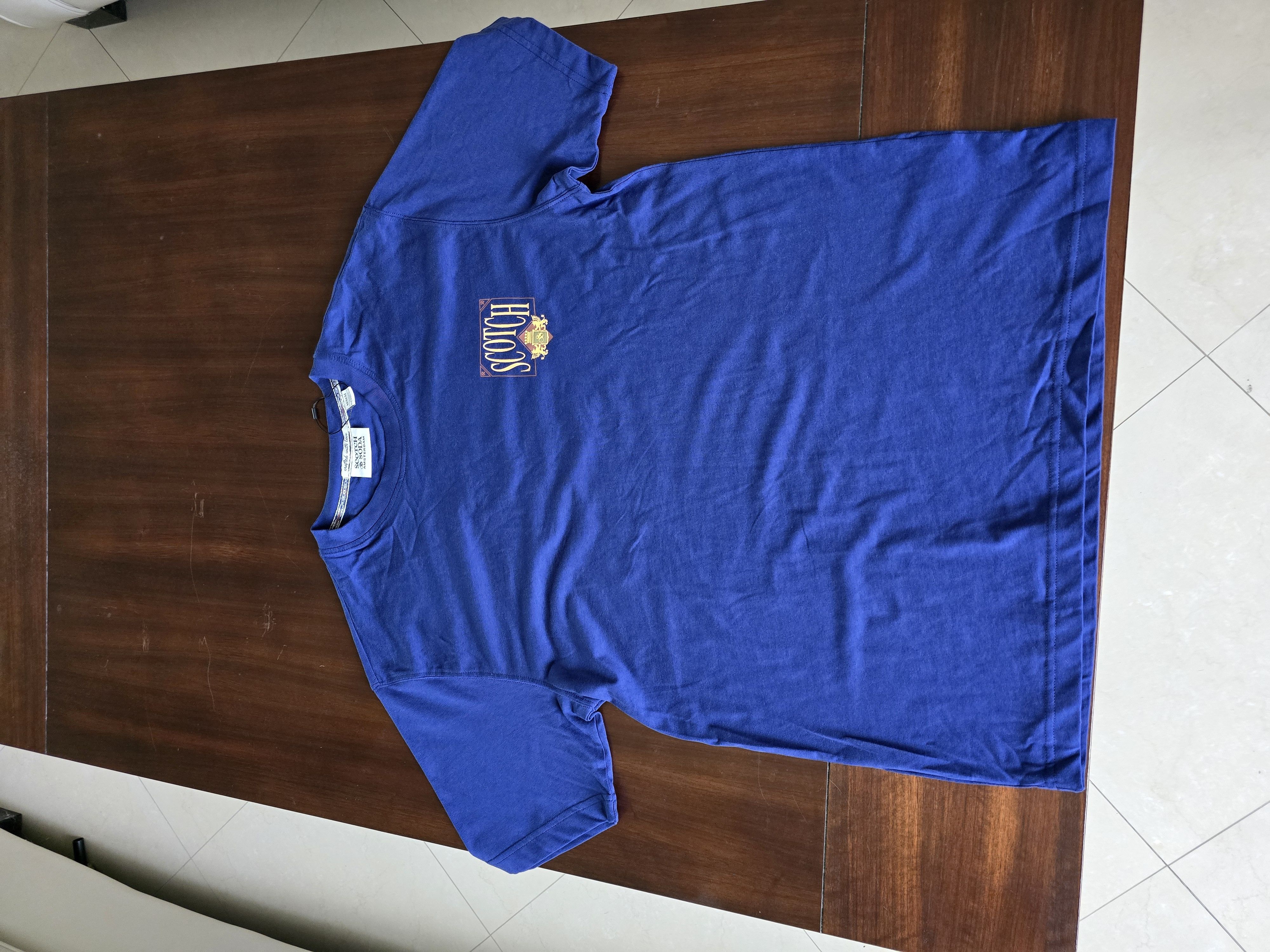 Scotch & Soda Scotch & Soda Classic T Shirt Brand New Size M Royal Blue Size US M / EU 48-50 / 2 - 1 Thumbnail
