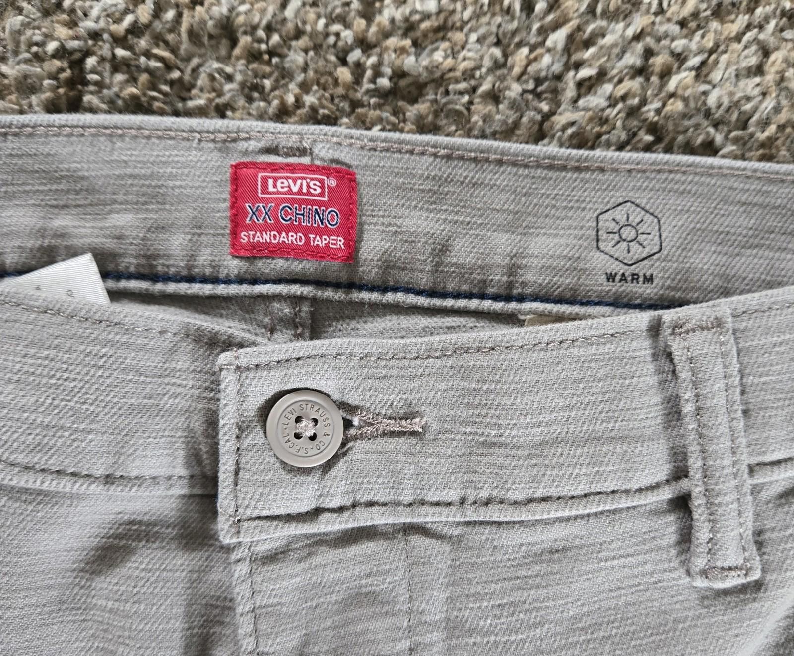 Levi's Levis XX Chino Standard Taper Pants Size 34 X 30 See Pics Size US 34 / EU 50 - 6 Thumbnail