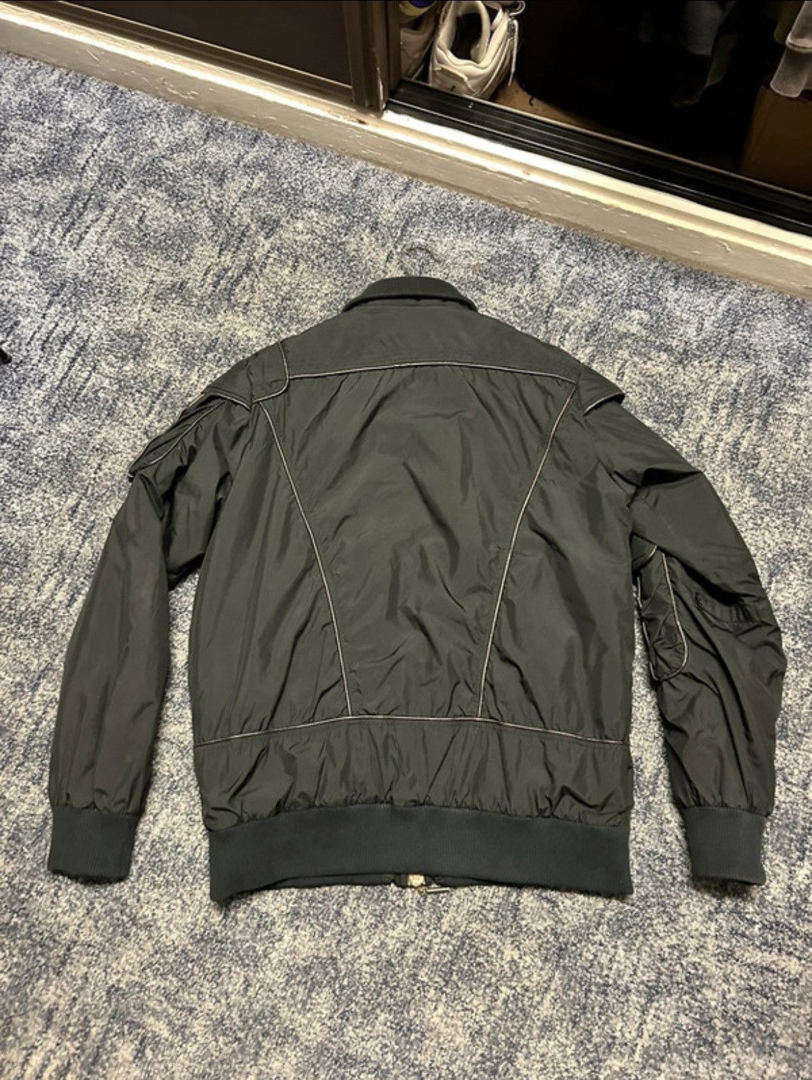 Just Cavalli Rare AW2005 Just Cavalli Cargo Utility Bomber Jacket Size US M / EU 48-50 / 2 - 5 Thumbnail