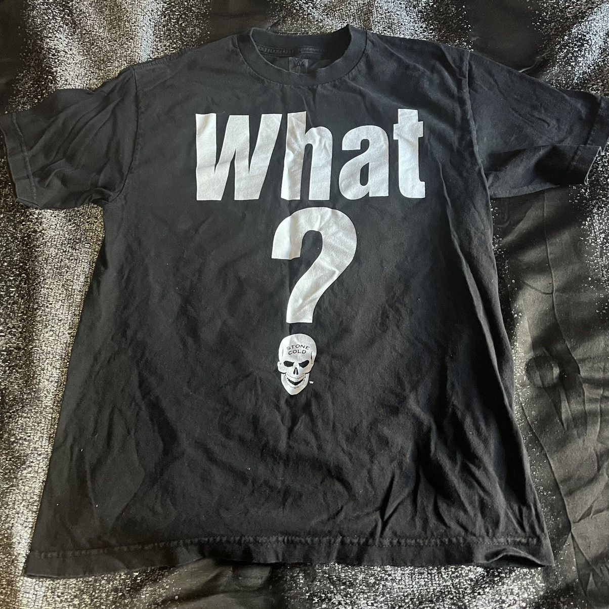 Vintage × WWE Stone Cold Steve Austin “WHAT” Shirt. Size US M / EU 48-50 / 2 - 1 Thumbnail