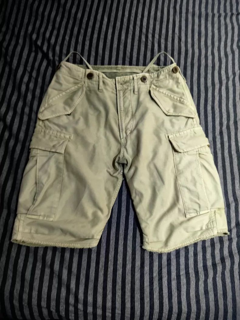 Visvim Visvim visvim Eiger cargo shorts in light green-2506 Size US 30 / EU 46 - 1 Thumbnail