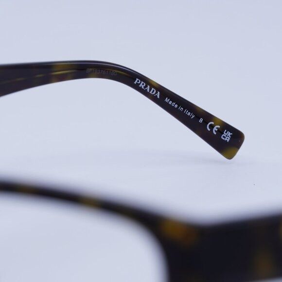 Prada 🕶️ New Prada PR15YV 2AU1O1 Eyeglasses - Havana Frame Size ONE SIZE - 9 Thumbnail