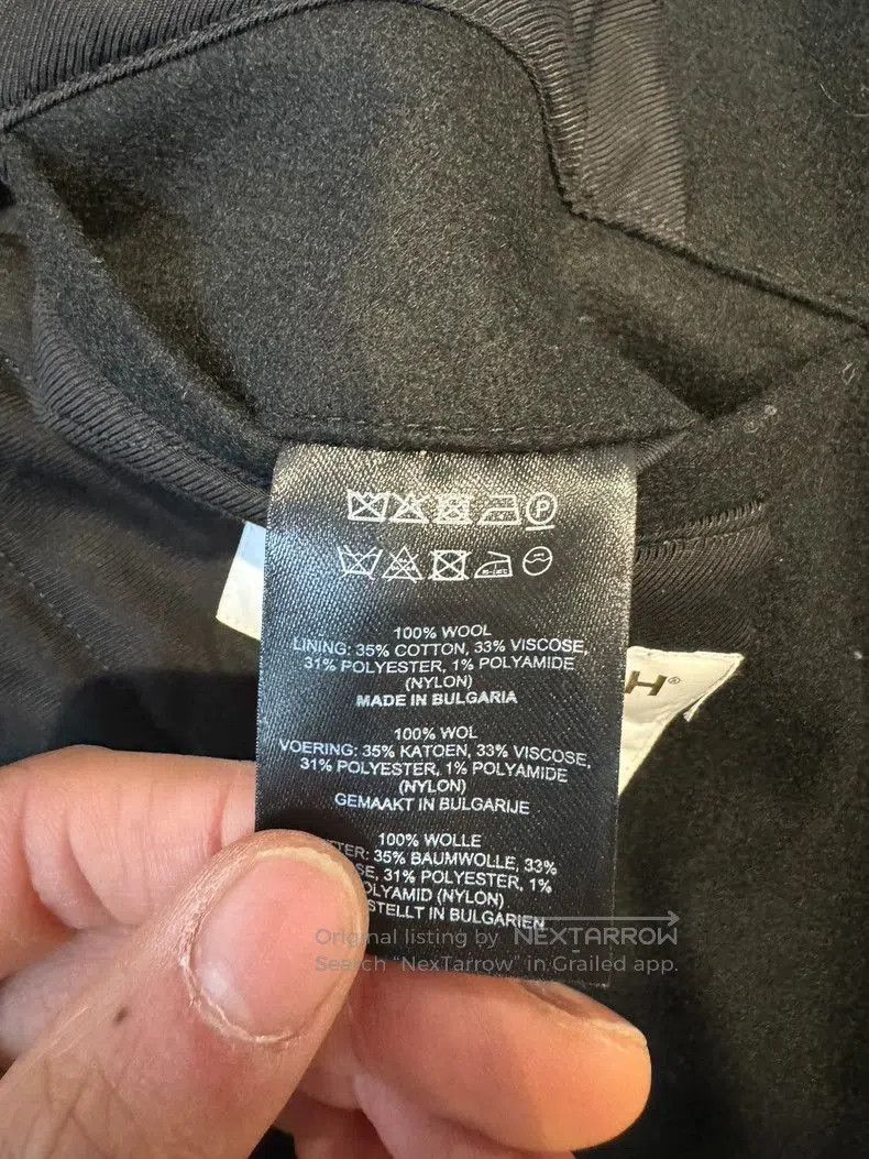 Dries Van Noten Dries Van Noten Men's Wool Casual Jacket. Size US M / EU 48-50 / 2 - 2 Thumbnail