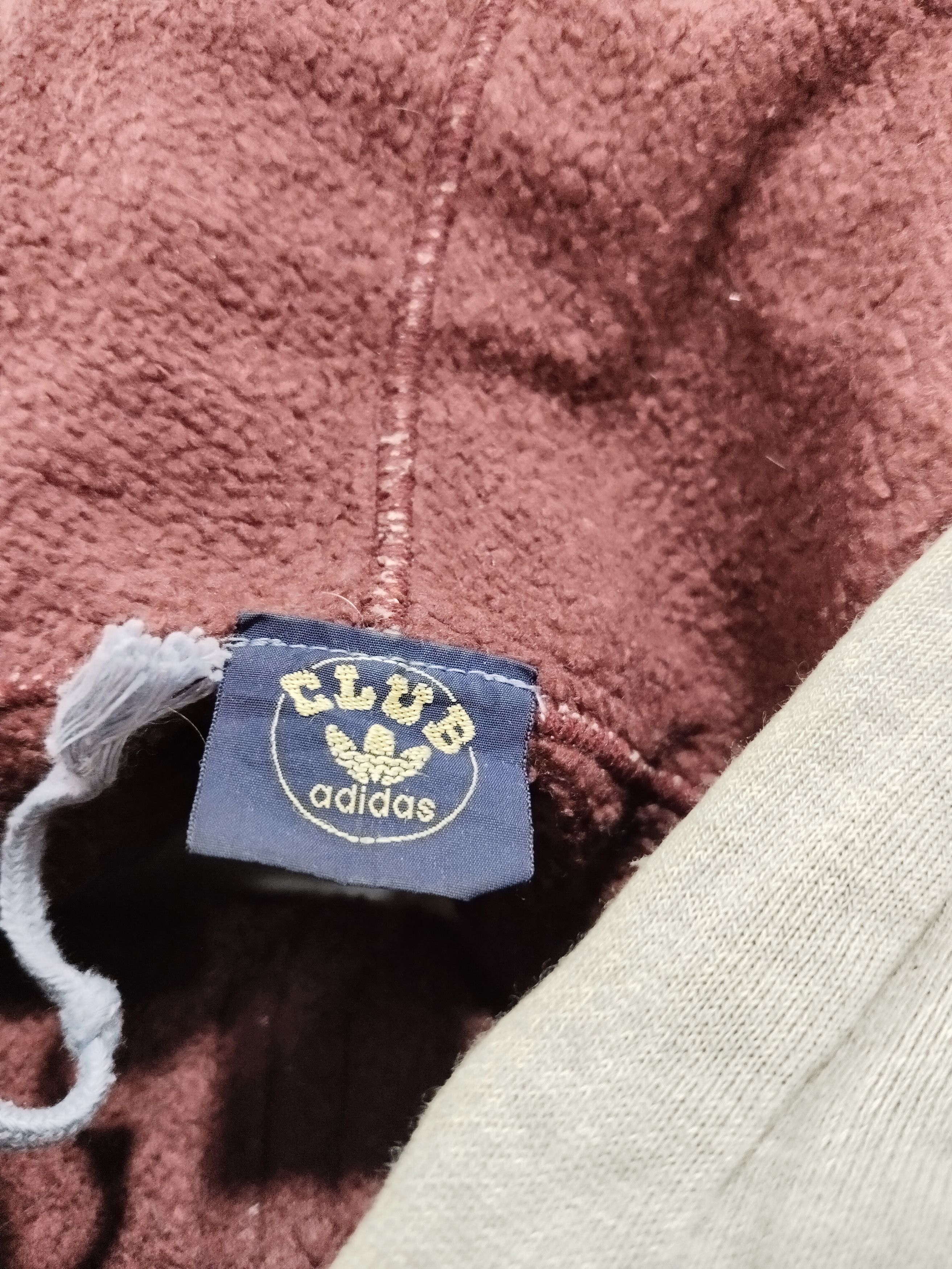 Adidas × Vintage Vintage 90s Adidas Small Logo Zipper Hoodie Size US M / EU 48-50 / 2 - 7 Thumbnail