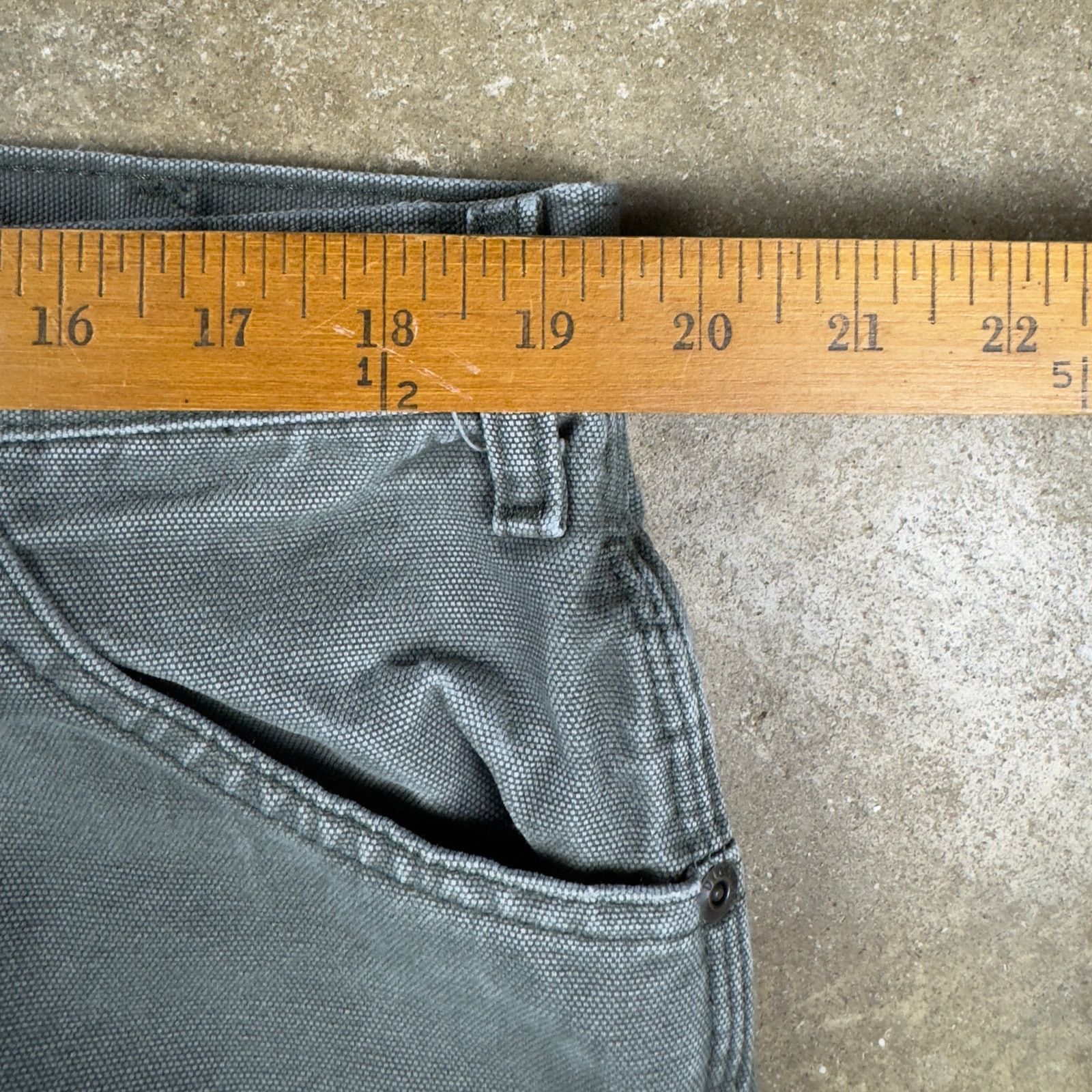 Dickies Dickies Carpenter Pants Men’s 39x31 Green Relaxed Workwear Size US 39 - 9 Thumbnail