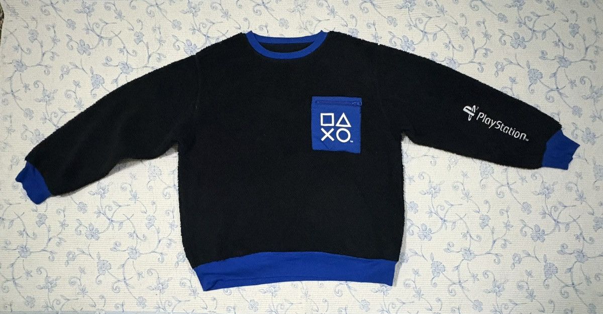 Japanese Brand Japanese PlayStation Sweatshirt Joystick Logo Size US XXL / EU 58 / 5 - 1 Thumbnail