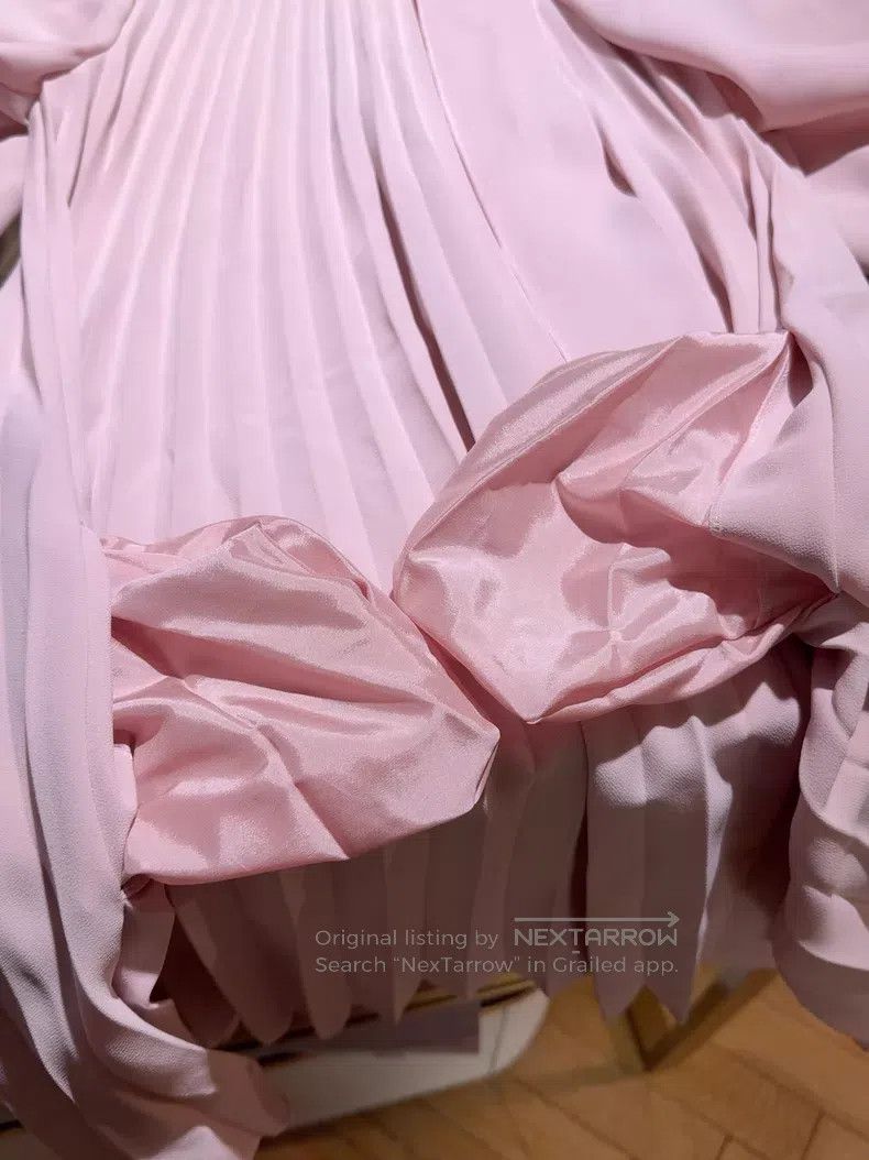 Valentino Valentino Pink pleated dress Size S / US 4 / IT 40 - 8 Thumbnail