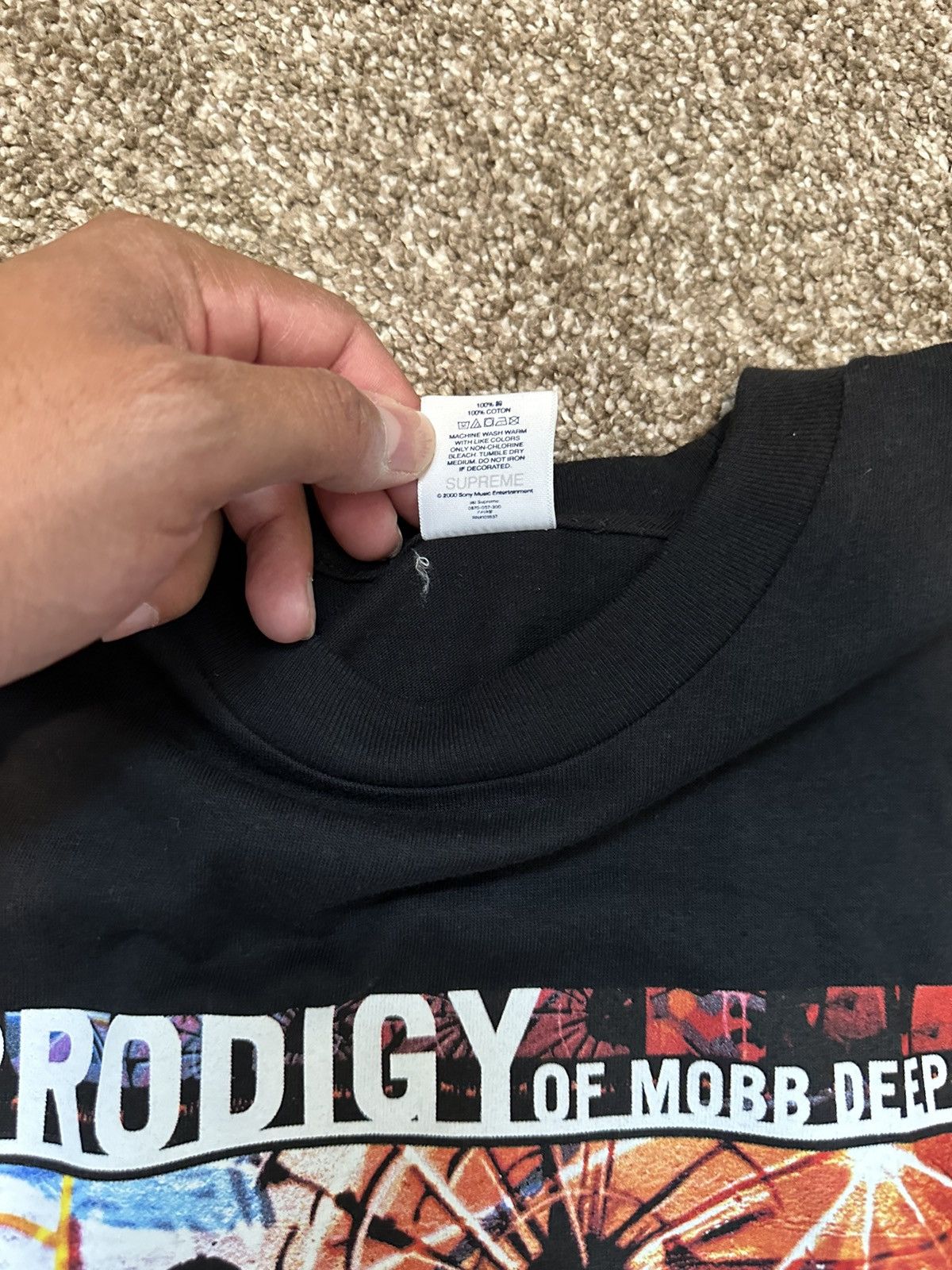 Supreme Supreme prodigy HNIC tee Size US L / EU 52-54 / 3 - 4 Thumbnail