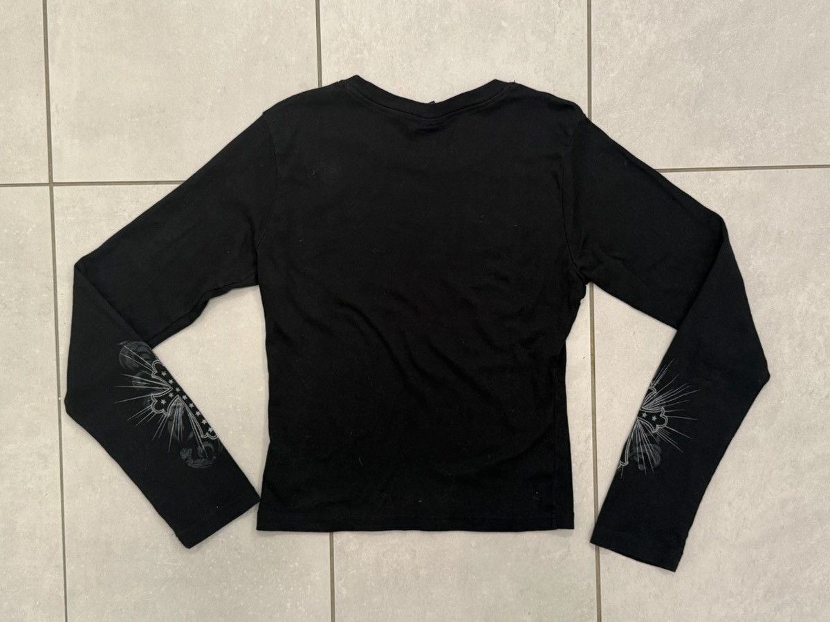 Minga London Cross Me Black Graphic Top Size M / US 6-8 / IT 42-44 - 2 Thumbnail