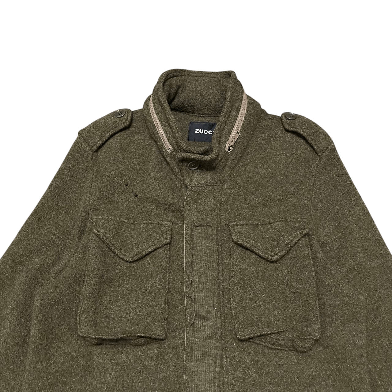 Zucca Vintage Zucca Issey Miyake Wool Jacket Size US M / EU 48-50 / 2 - 2 Thumbnail